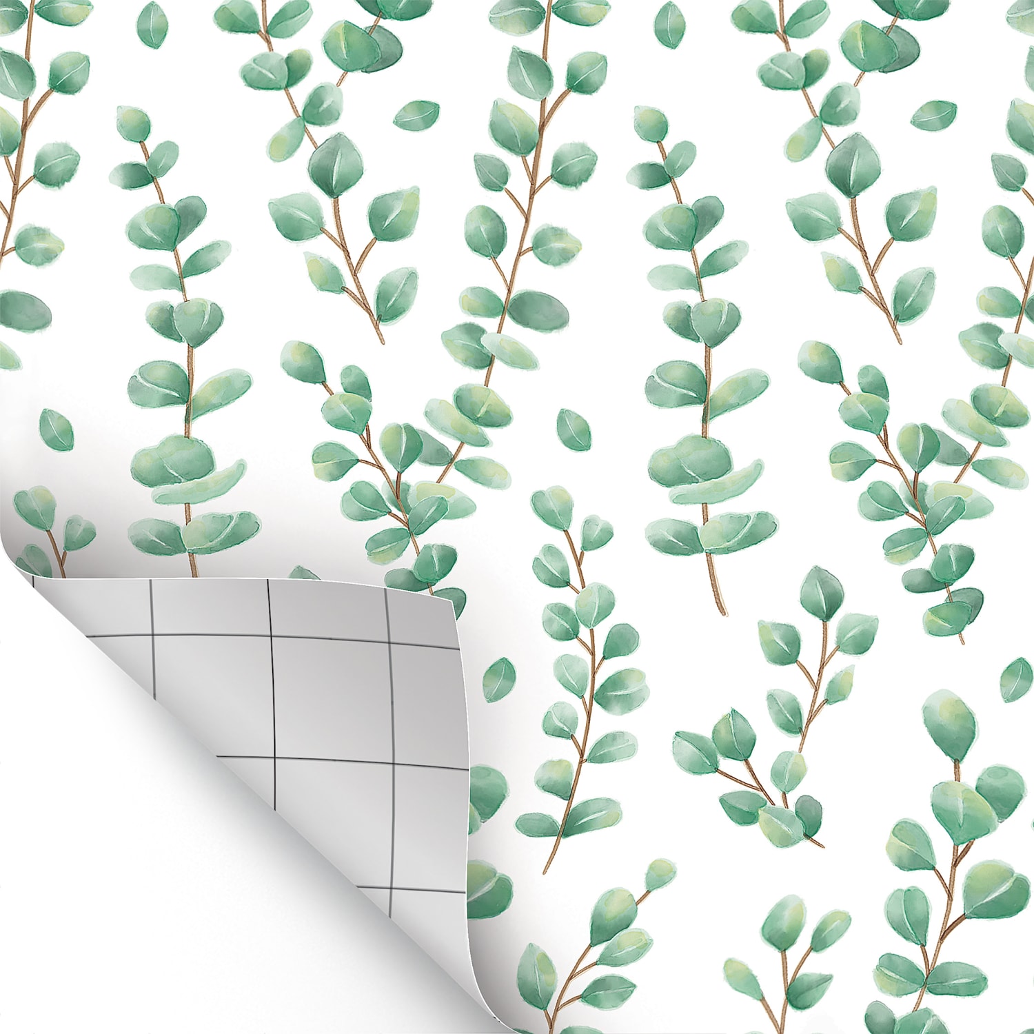 Teacher Created Resources Peel And Stick Decorative Paper Roll, 17-1/2in x 10', Eucalyptus - Image 3
