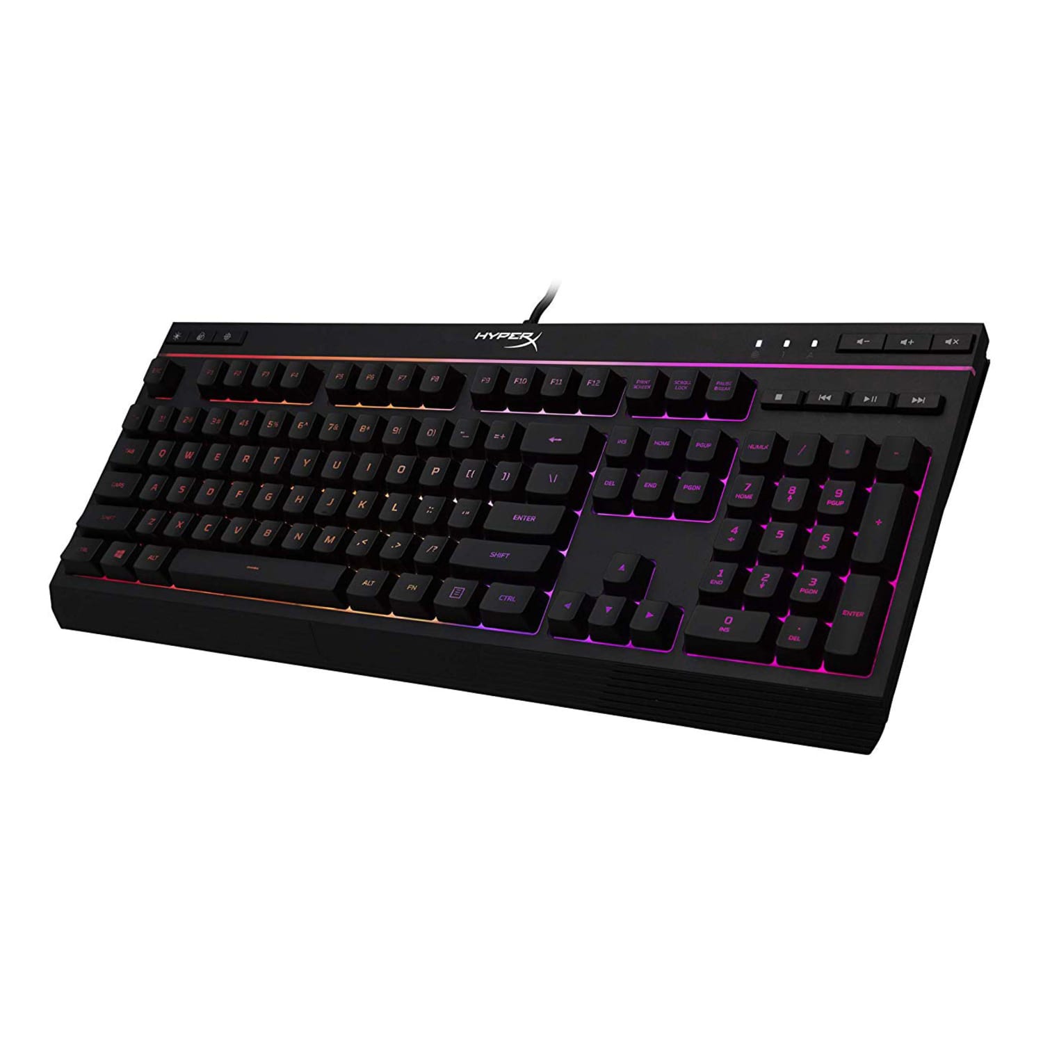 HyperX Alloy Core RGB Membrane Gaming Keyboard, HXKB5ME2US - Image 3