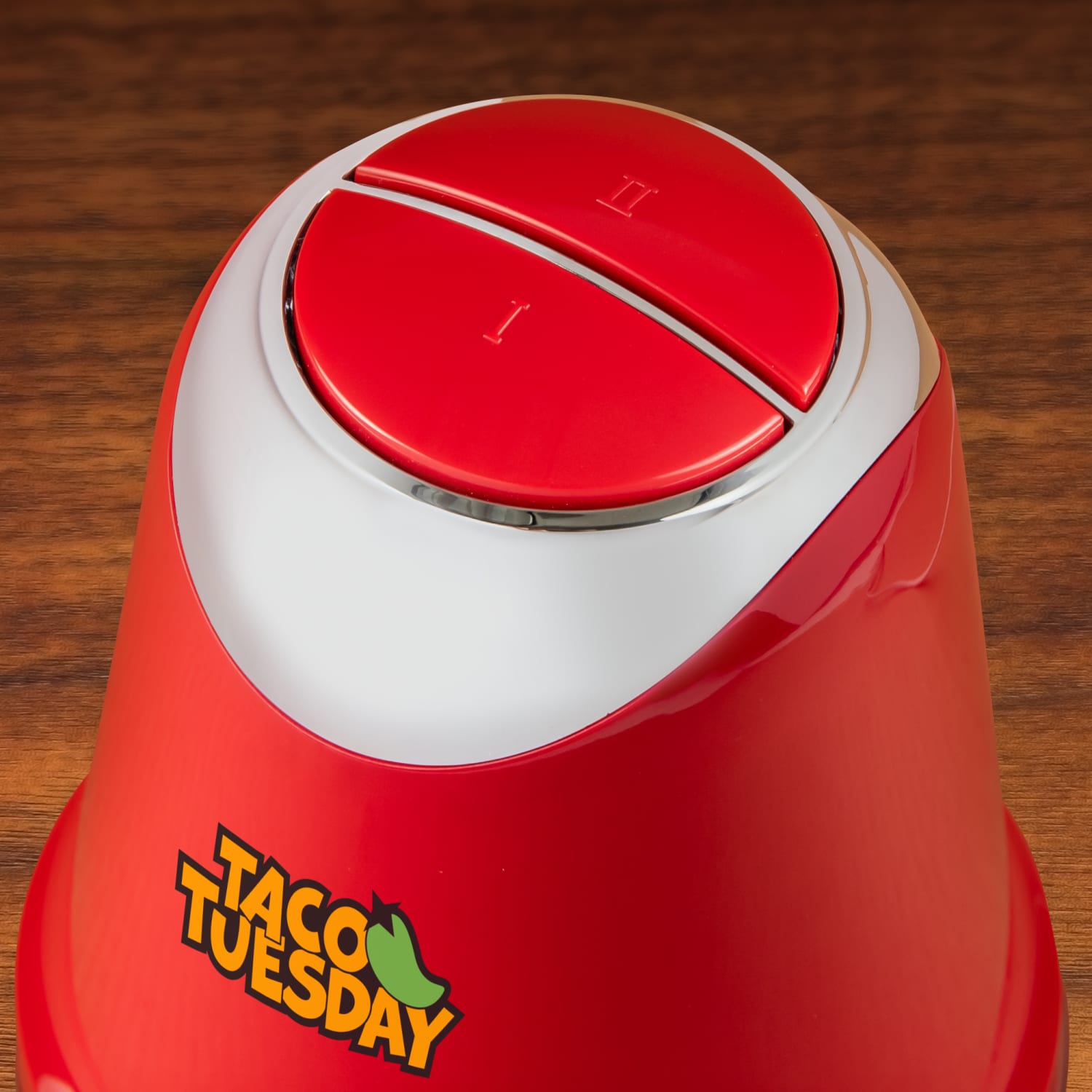 Taco Tuesday Salsa & Guacamole Chopper, 10inH x 5-1/2inW x 5-1/2inD, Red - Image 5