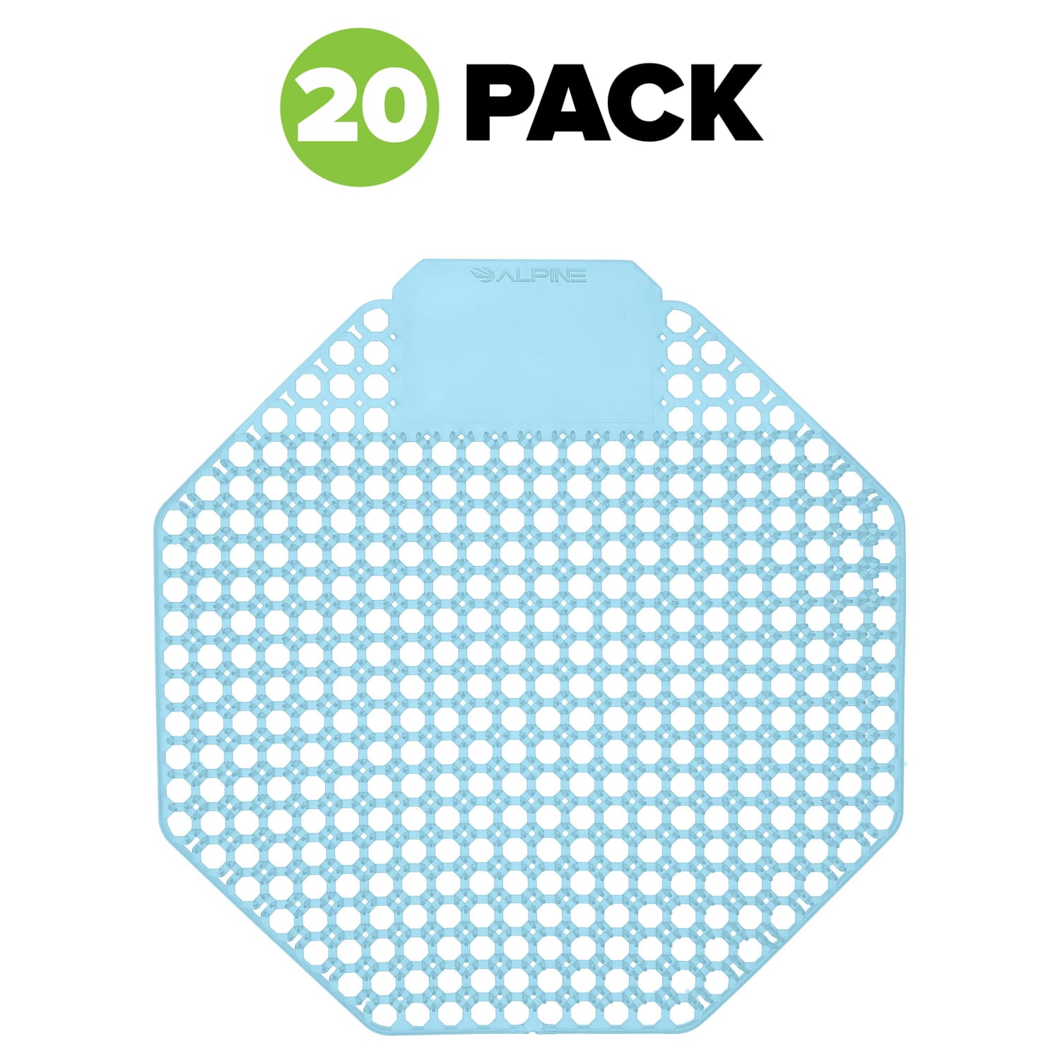 Alpine Urinal Screens, Ocean Mist Scent, 7-1/16in, Pack Of 20 Screens - Image 3