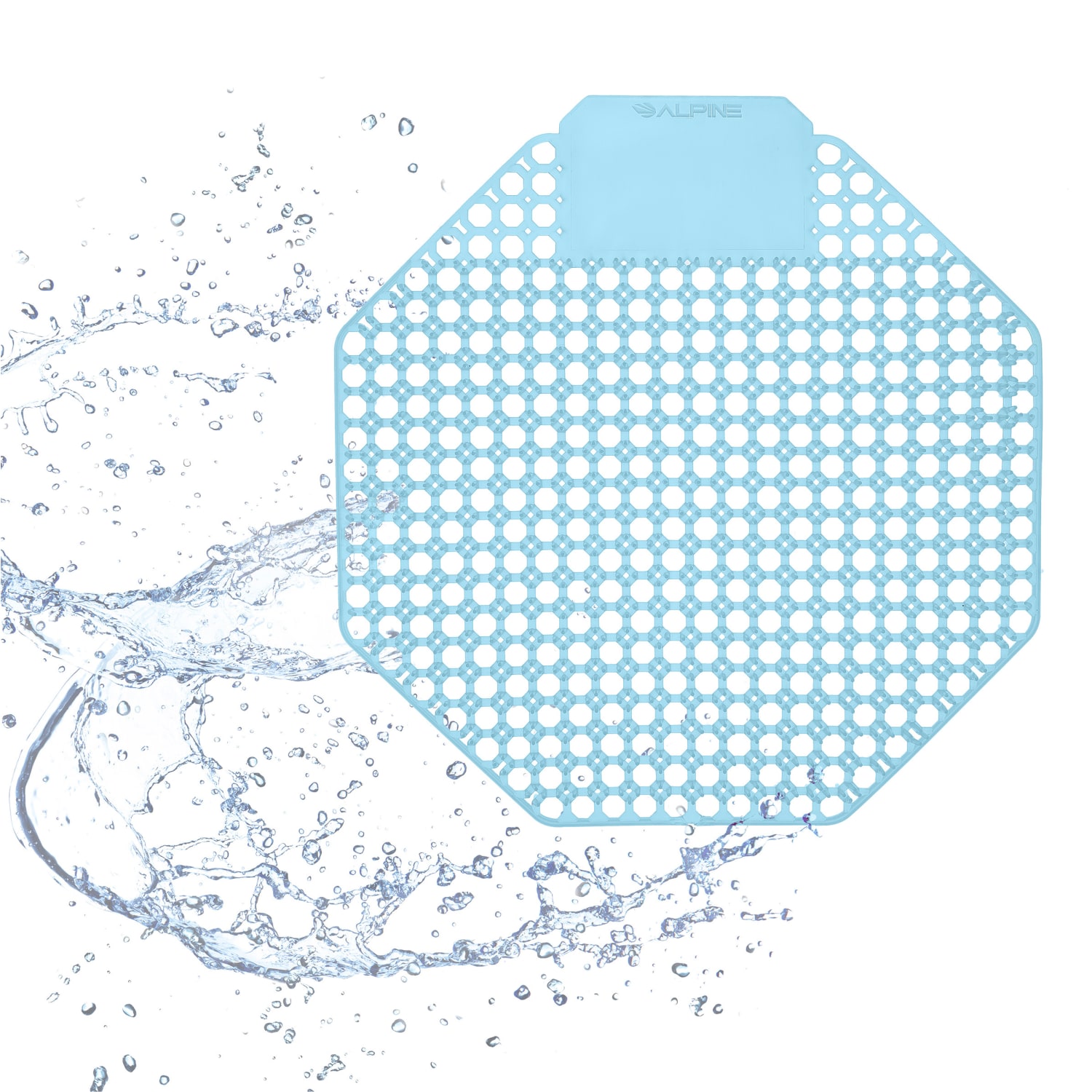 Alpine Urinal Screens, Ocean Mist Scent, 7-1/16in, Pack Of 20 Screens - Image 5