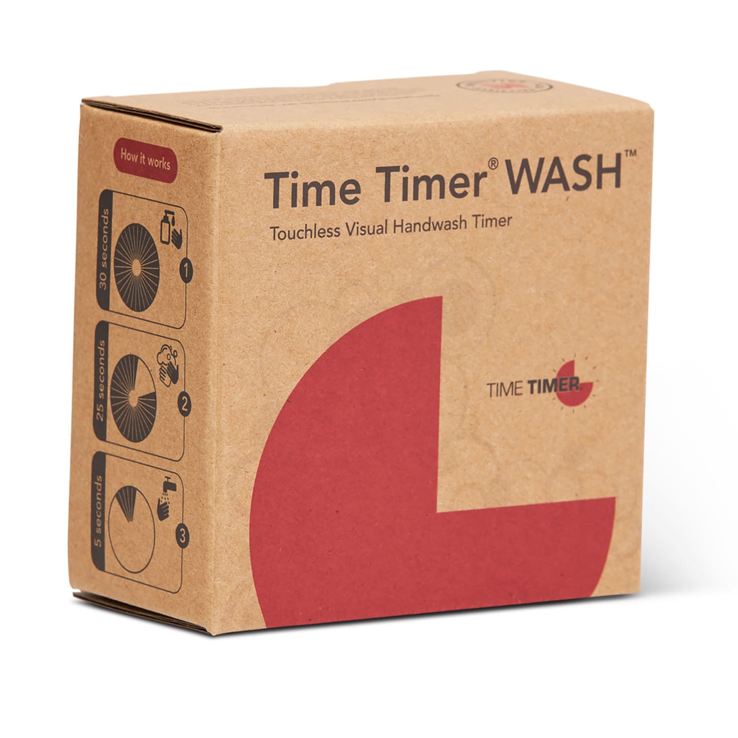 Time Timer WASH Touchless Handwashing Timer, White - Image 3