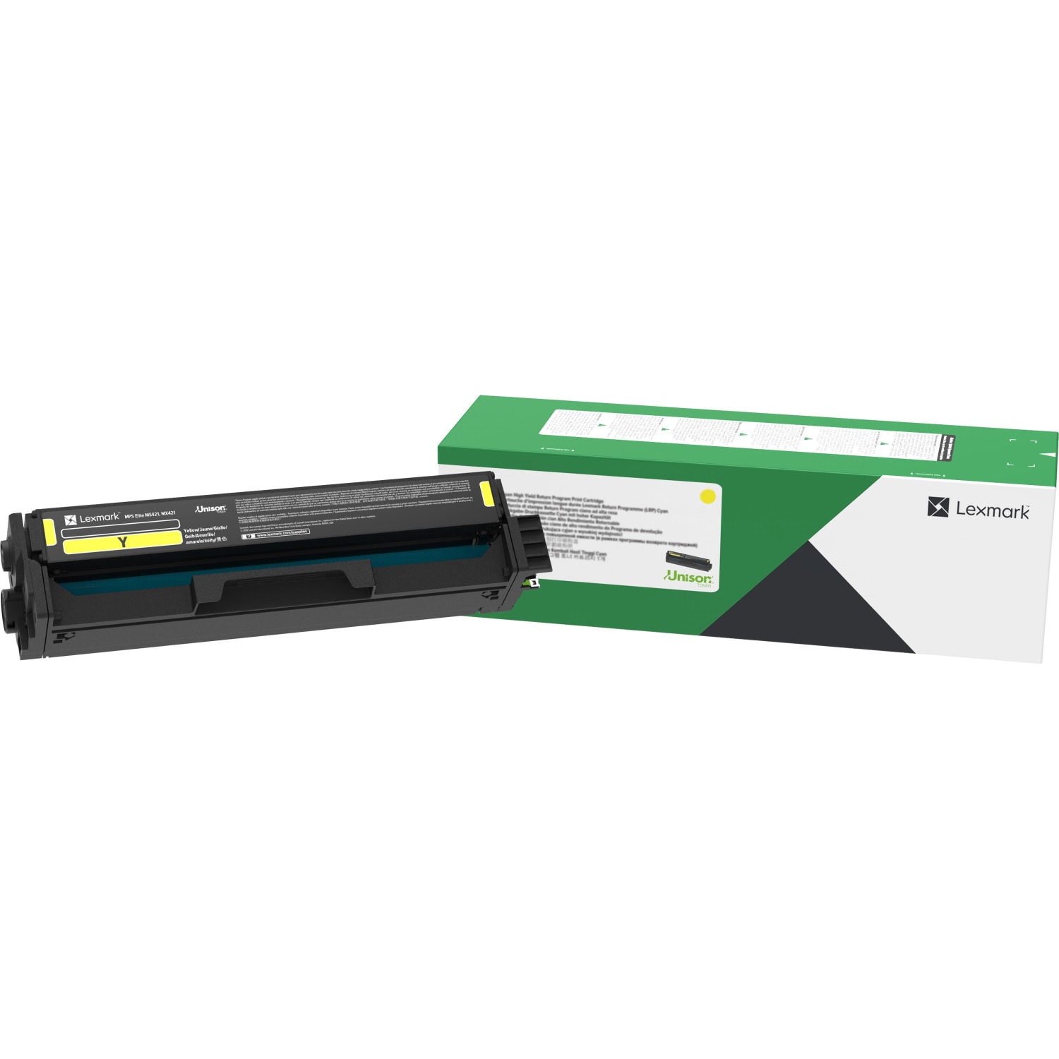 Lexmark Unison Original Toner Cartridge - Yellow - Laser - Extra High Yield - 4500 Pages - 1 Each - Image 5