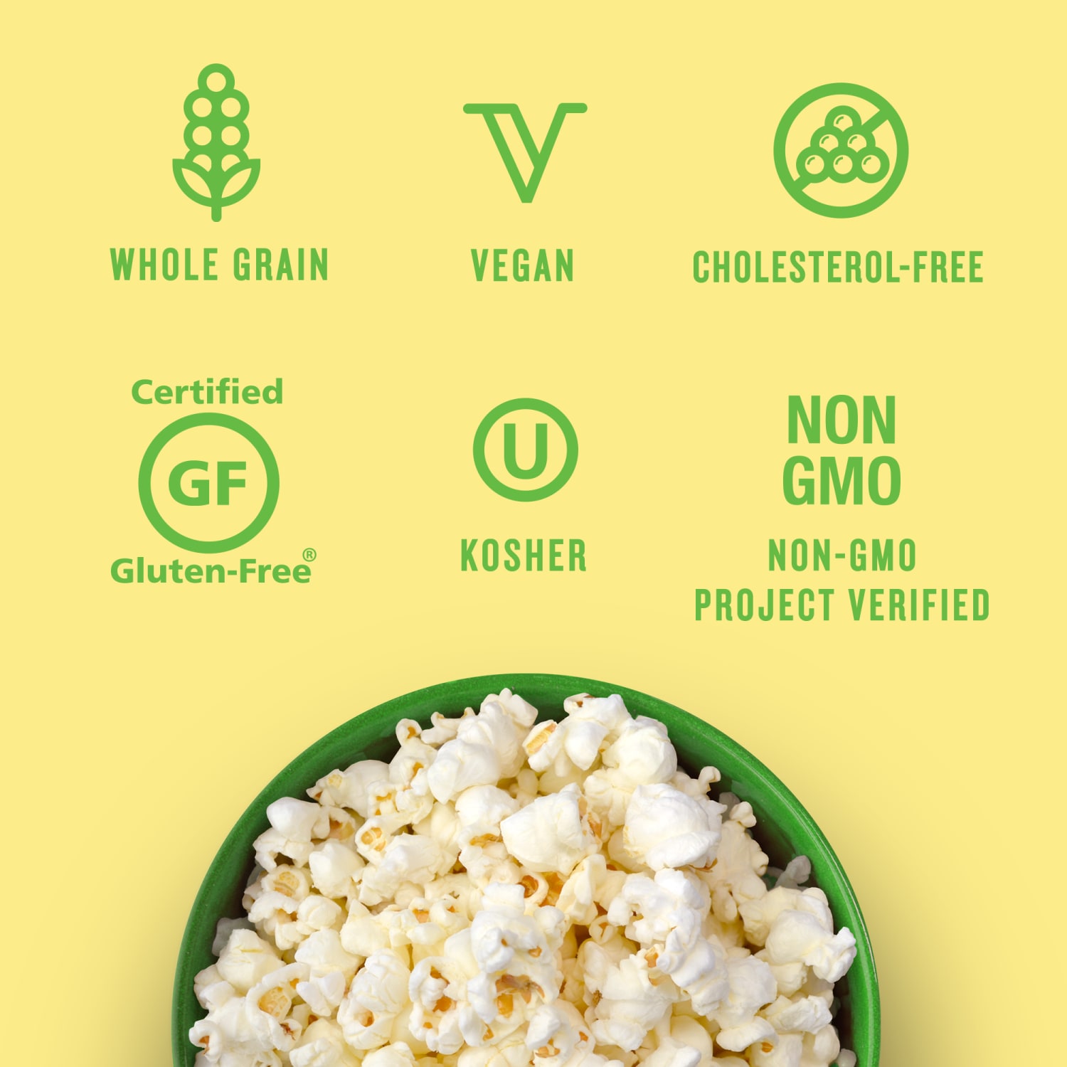 Angies BOOMCHICKAPOP Popcorn - Non-GMO, Gluten-free - Sea Salt - 1 oz - 24 / Carton - Image 5
