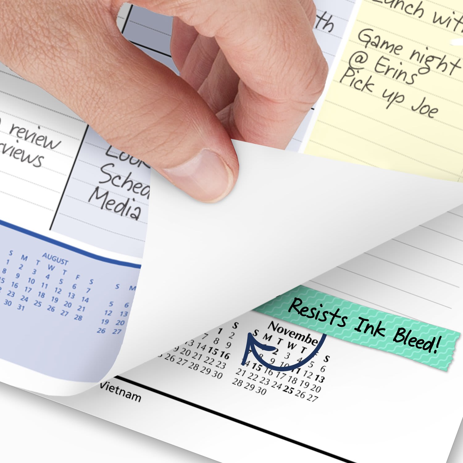 AT-A-GLANCE QuickNotes 2027 Monthly Desk Pad Calendar, Standard, 21 3/4in x 17in - Image 4