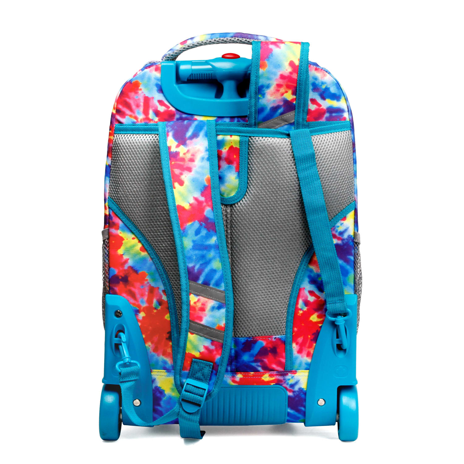 J World Sundance Rolling Backpack With 15.6in Laptop Pocket, Tie Dye - Image 4