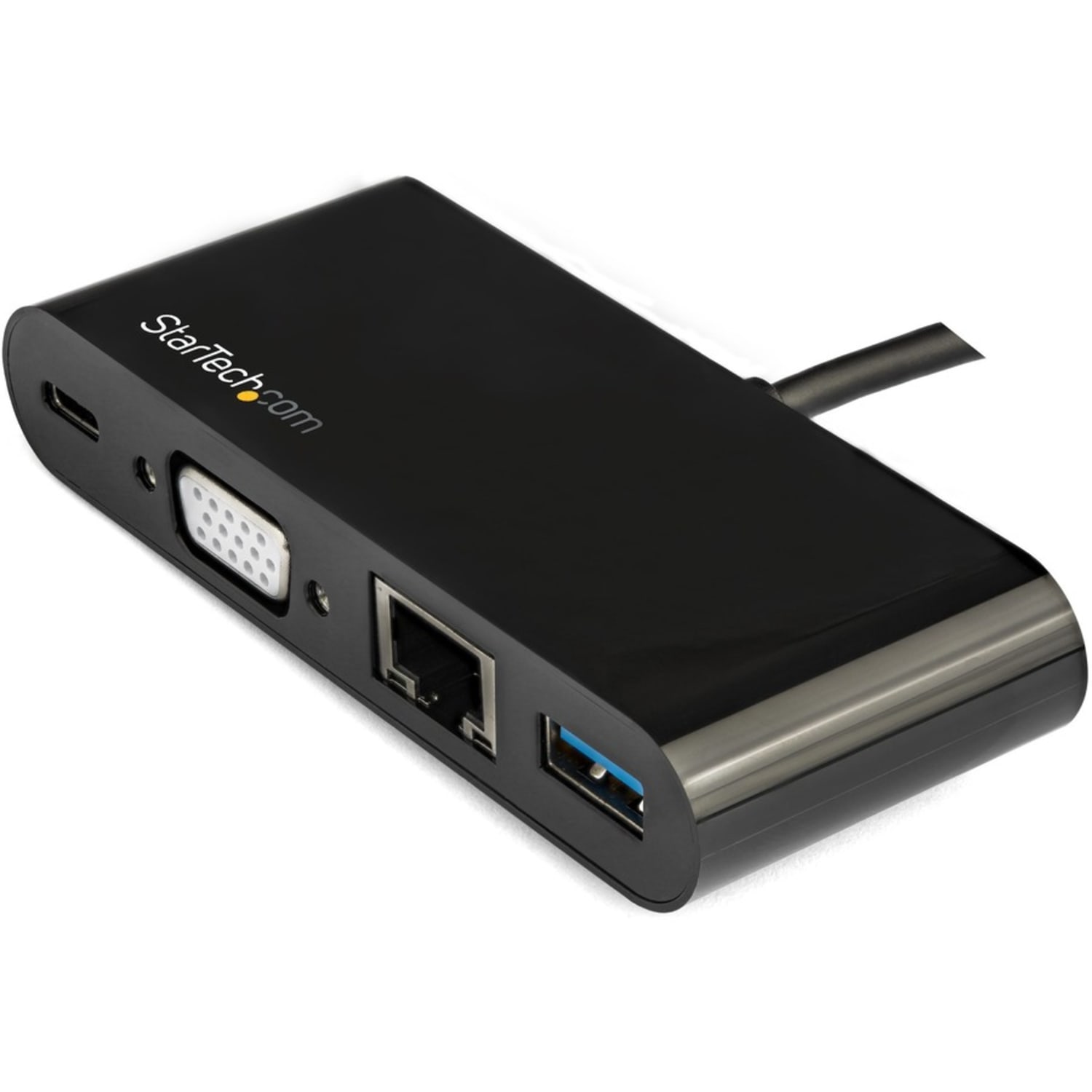 StarTech.com USB C VGA Multiport Adapter - Power Delivery Charging (60W) - USB 3.0 - GbE - USB C Adapter  - DKT30CVAGPD - Image 3