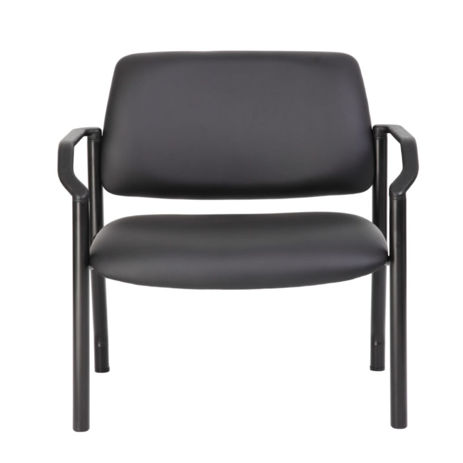 Boss Office Products Mid-Back Guest Chair, Black - Image 3