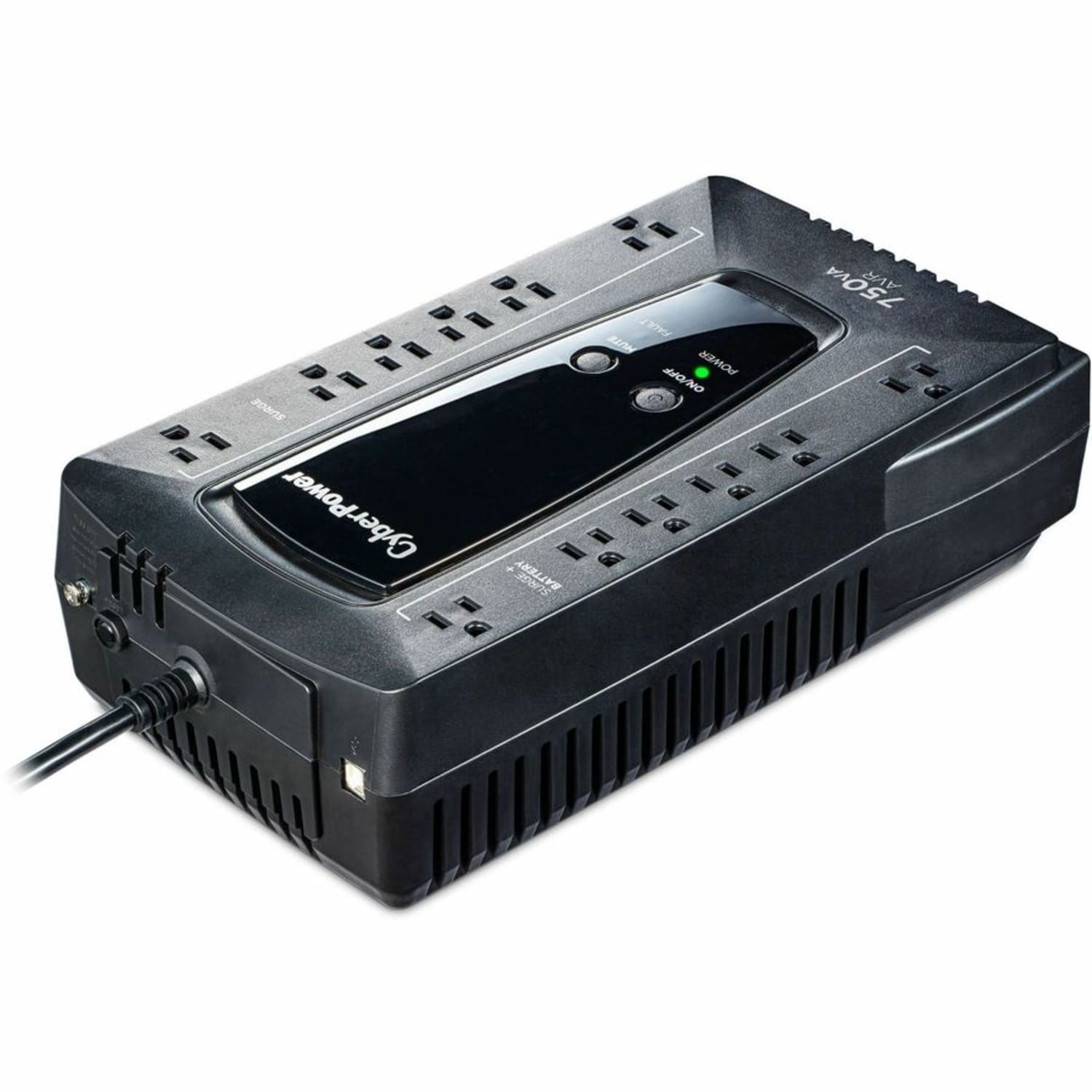 CyberPower AVRG750U AVR UPS Systems - 750VA/450W, 120 VAC, NEMA 5-15P, Compact, 12 Outlets, PowerPanel Personal, $150000 CEG, 3YR Warranty - Image 6