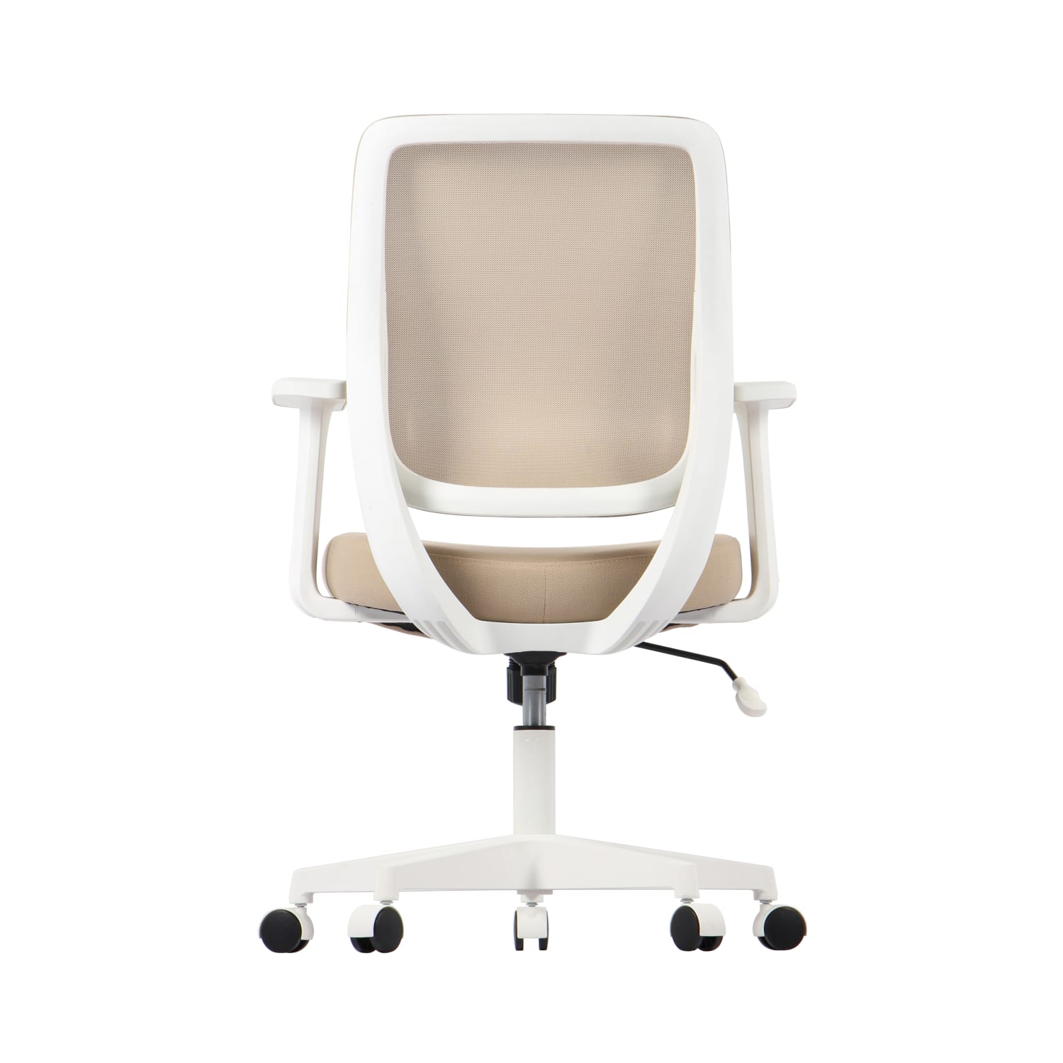 Realspace Sensi Mesh/Fabric Low-Back Task Chair, Oatmeal/White, BIFMA Compliant - Image 10