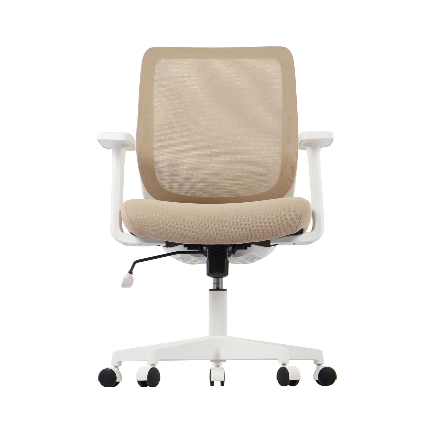 Realspace Sensi Mesh/Fabric Low-Back Task Chair, Oatmeal/White, BIFMA Compliant - Image 11