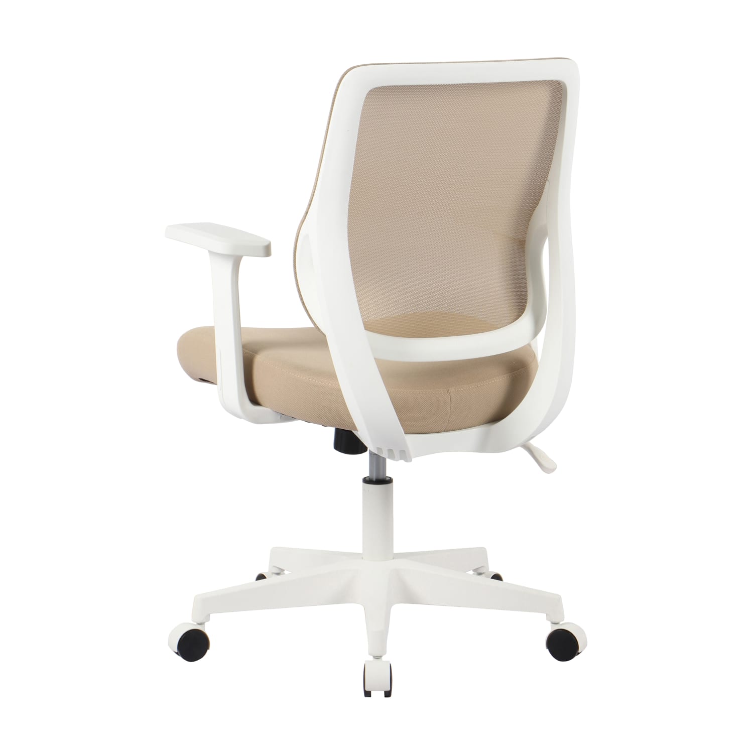 Realspace Sensi Mesh/Fabric Low-Back Task Chair, Oatmeal/White, BIFMA Compliant - Image 12