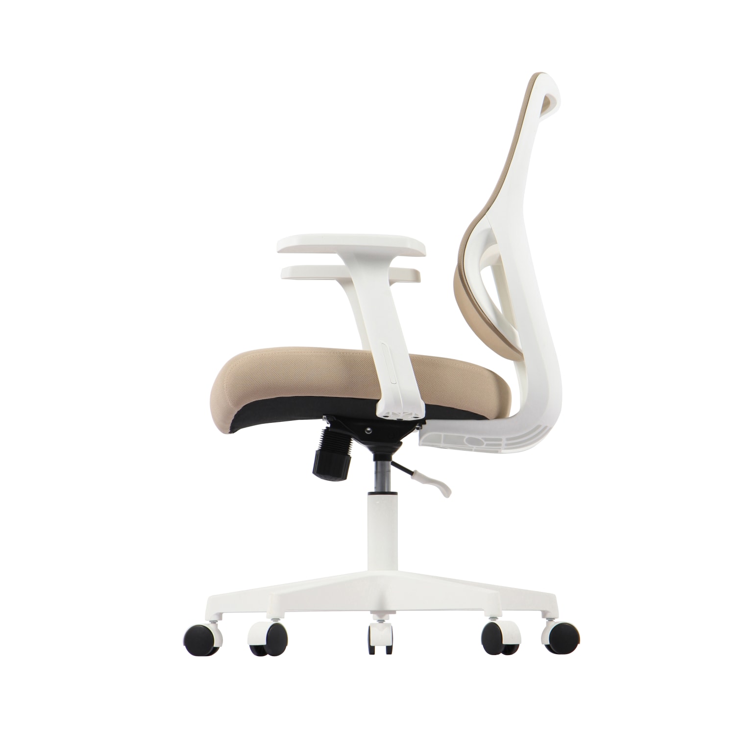 Realspace Sensi Mesh/Fabric Low-Back Task Chair, Oatmeal/White, BIFMA Compliant - Image 13