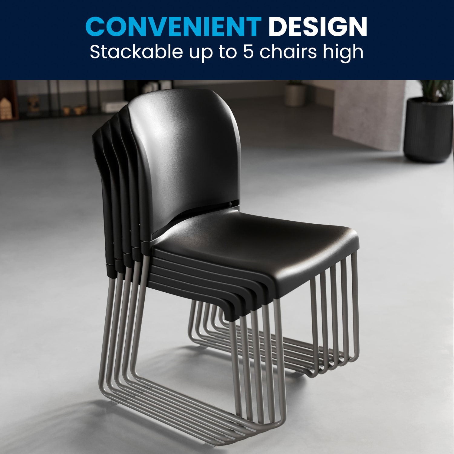 Flash Furniture HERCULES Series FullBack Contoured Stack Chairs BlackSilver Set Of 5 Chairs PopularChairscom Flash Furniture HERCULES Series Full Back Contoured Stack Chairs BlackSilver Set Of 5 Chairs PopularChairscom