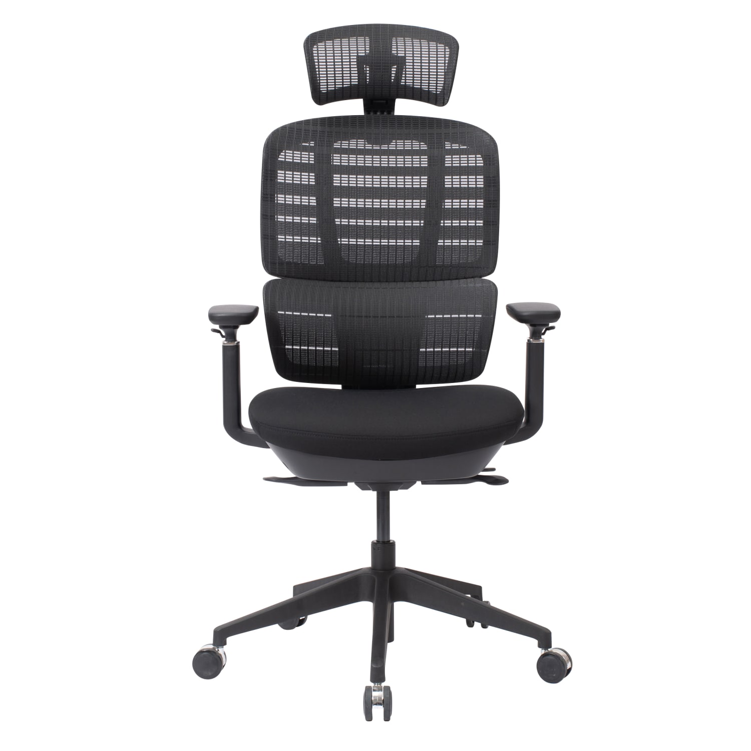 WorkPro Momentum Ergonomic Mesh/Mesh Active High-Back Office Chair, Black/Black, BIFMA Compliant - Image 3