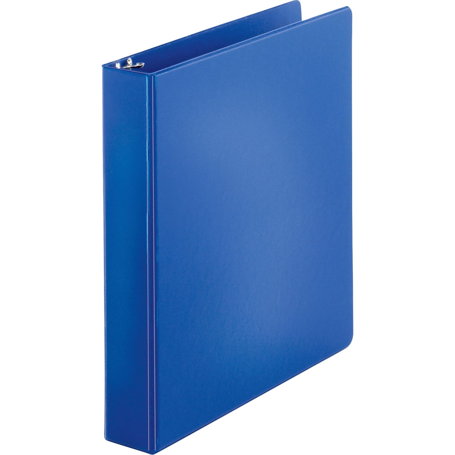 Business Source Basic Round Ring Binders, 1 1/2in Ring, 8 1/2in x 11in, Dark Blue, Pack Of 4 - Image 3