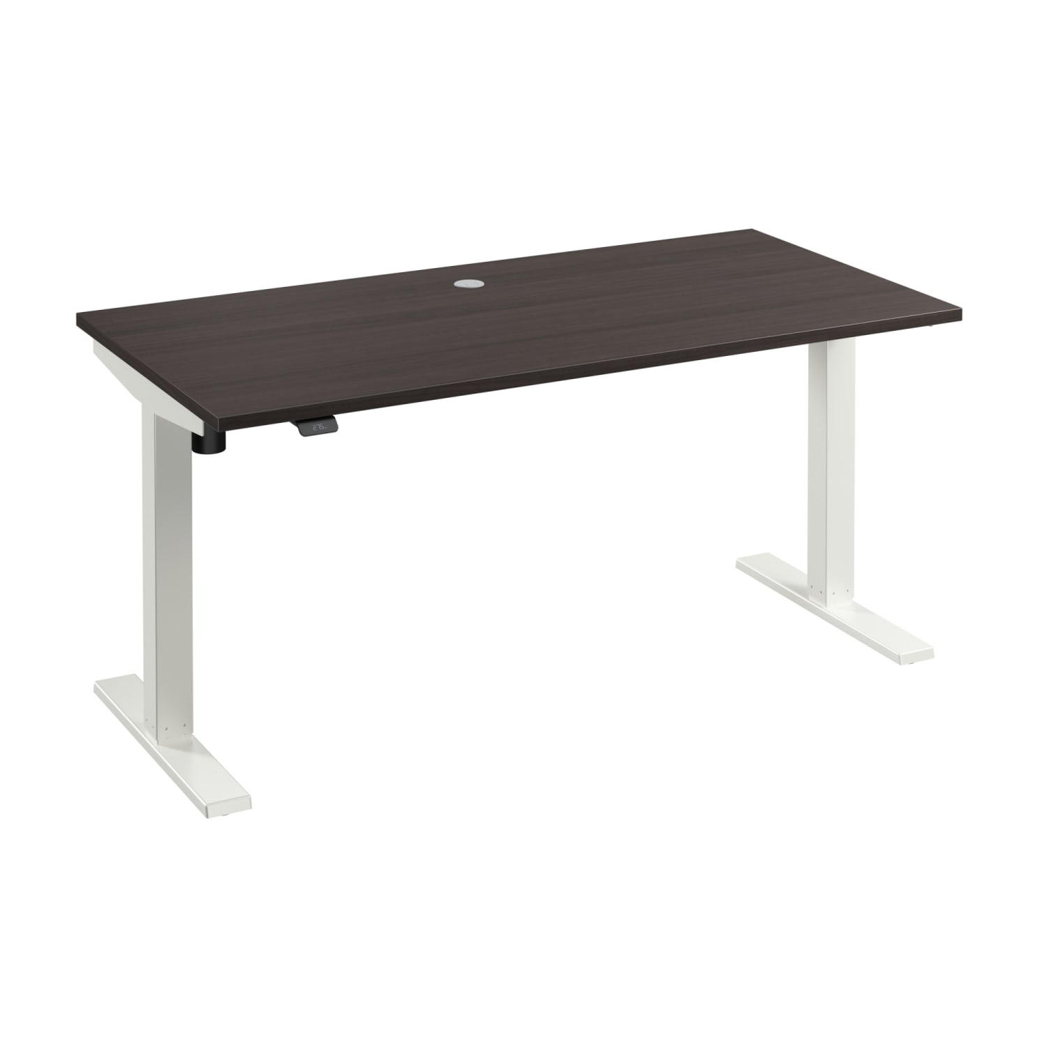 Bush Business Furniture Move 40 Series 60inW x 30inD Electric Height Adjustable Standing Desk, Storm Gray/White Powder Coat, Standard Delivery - Image 6
