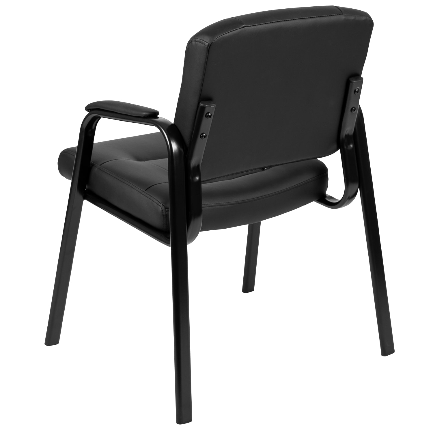Flash Furniture Flash Fundamentals Executive Reception Chair Black PopularChairscom