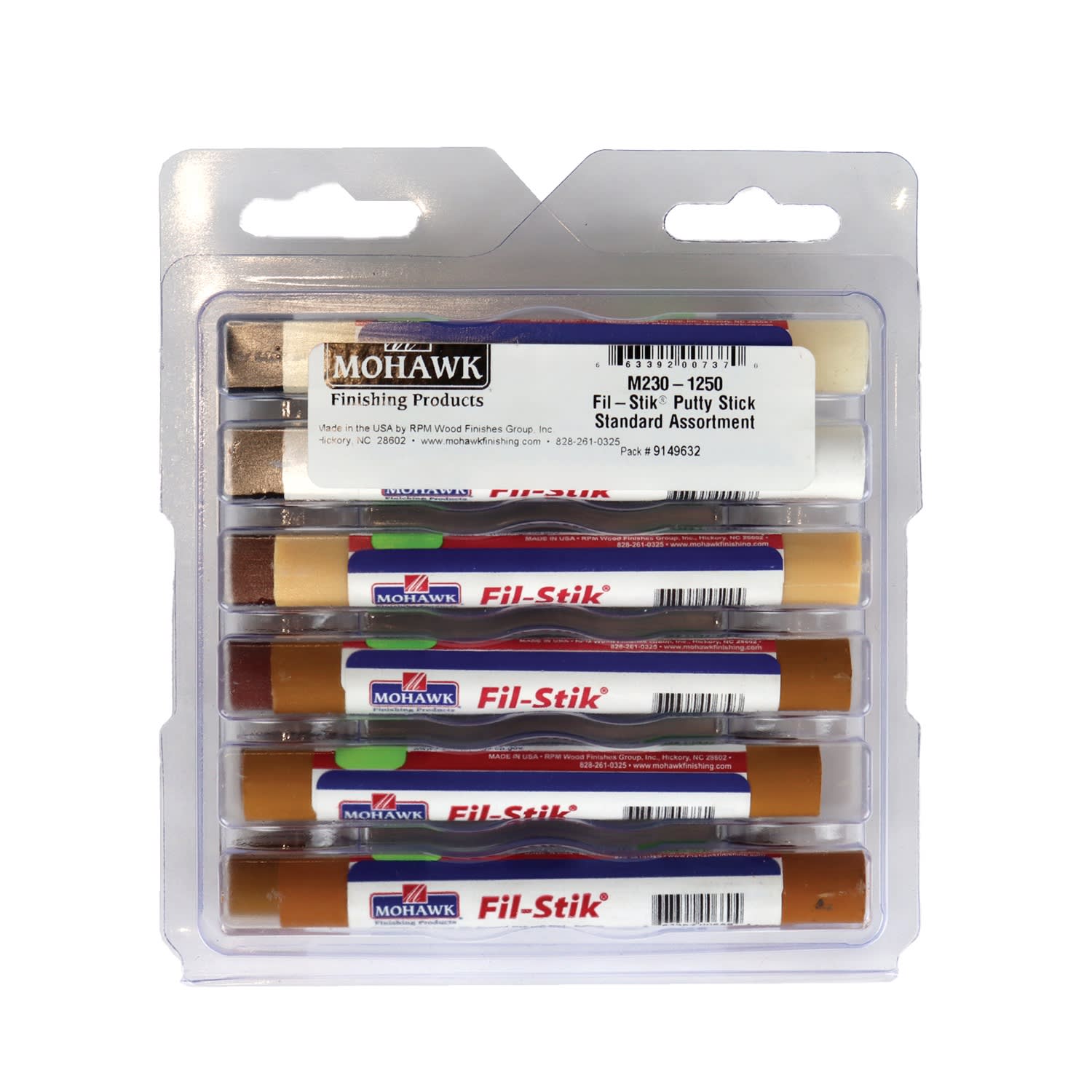 Mohawk Finishing Products Fil-Stik Repair Pencils, Assorted Colors, Pack Of 12 Pencils - Image 5
