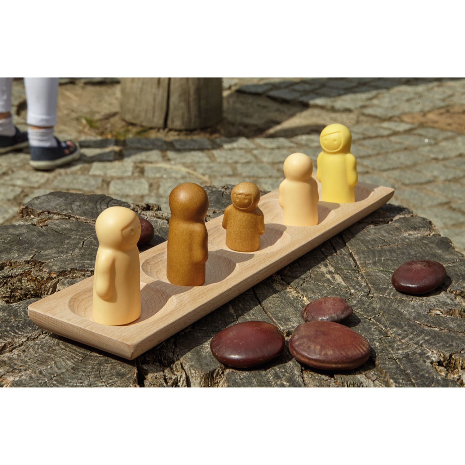 Yellow Door Little People Sensory Play Figures, Assorted, Pre-K, Set Of 9 Figures - Image 4