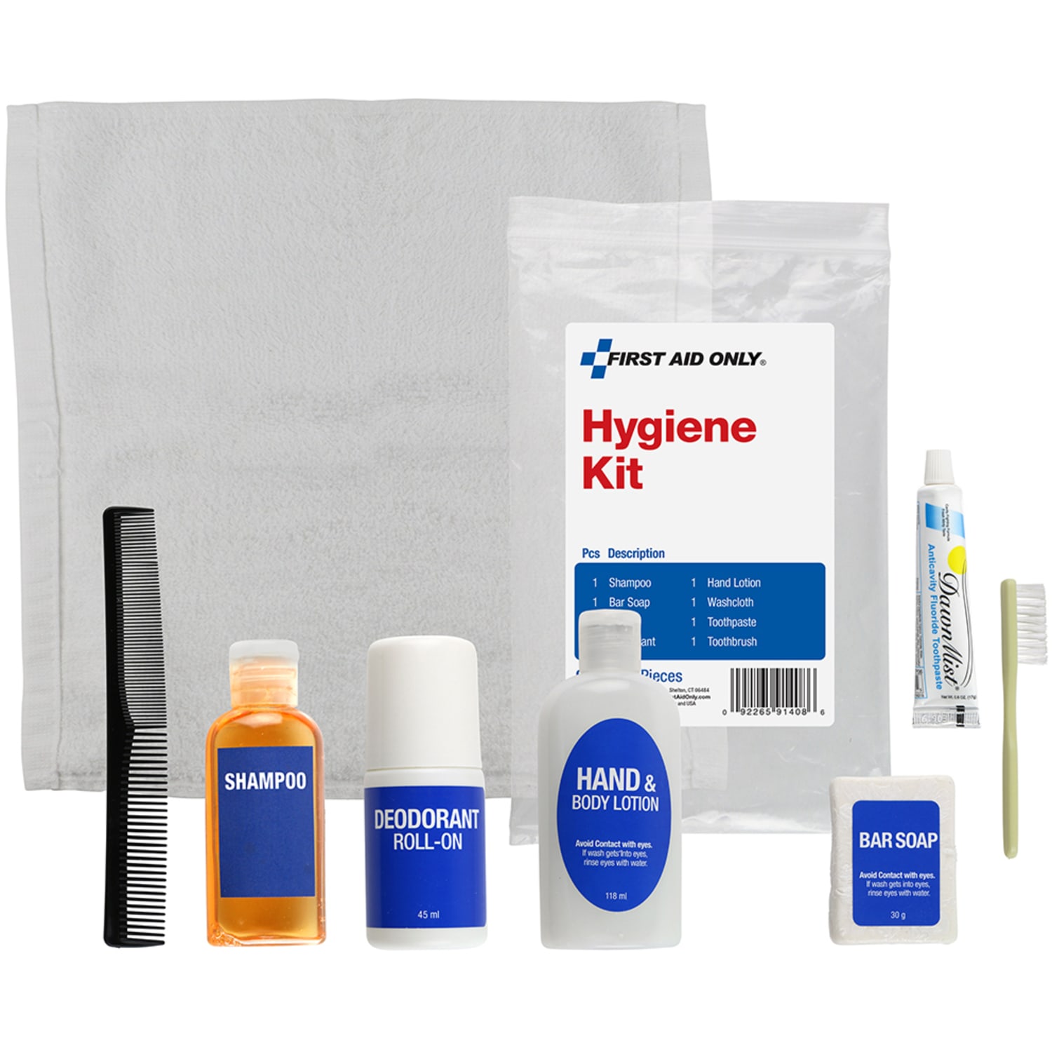 First Aid Only Hygiene Kit, White - Image 3