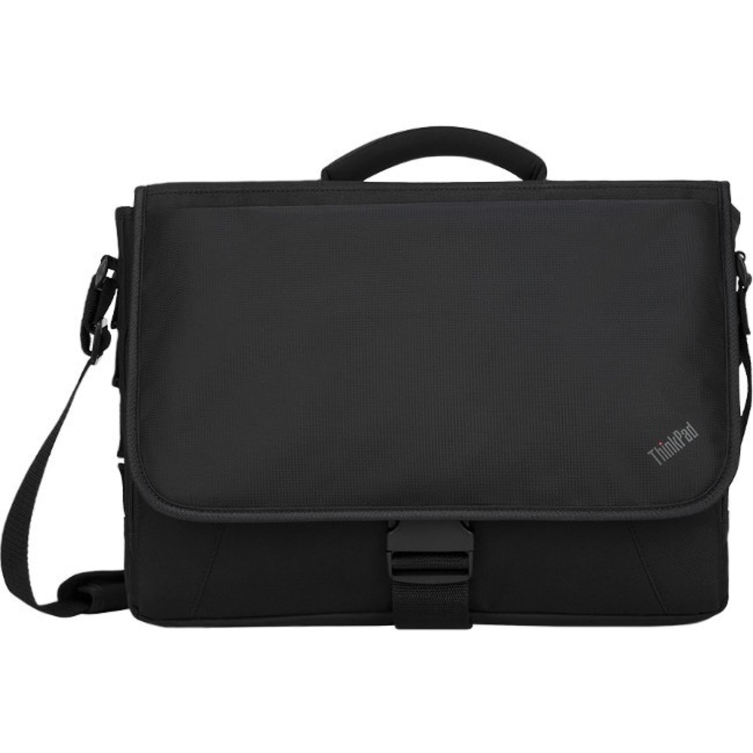 Lenovo Carrying Case (Messenger) for 15.6in Notebook - Black - Water Resistant - Nylon Body - Polyester Exterior Material - 4X40Y95215 - Image 3