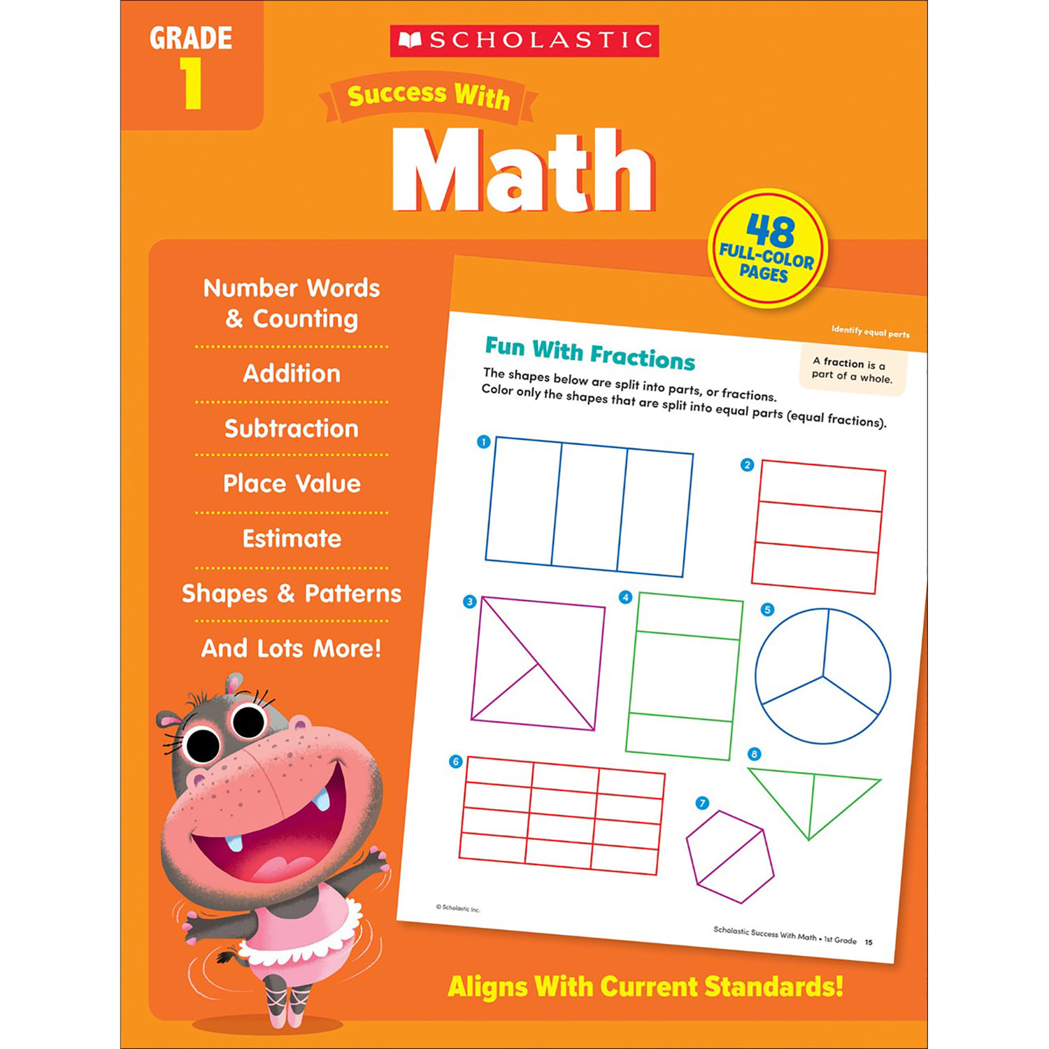 Scholastic Teacher Resources Grade Success Workbooks, 1st Grade, Set Of 4 Books - Image 5