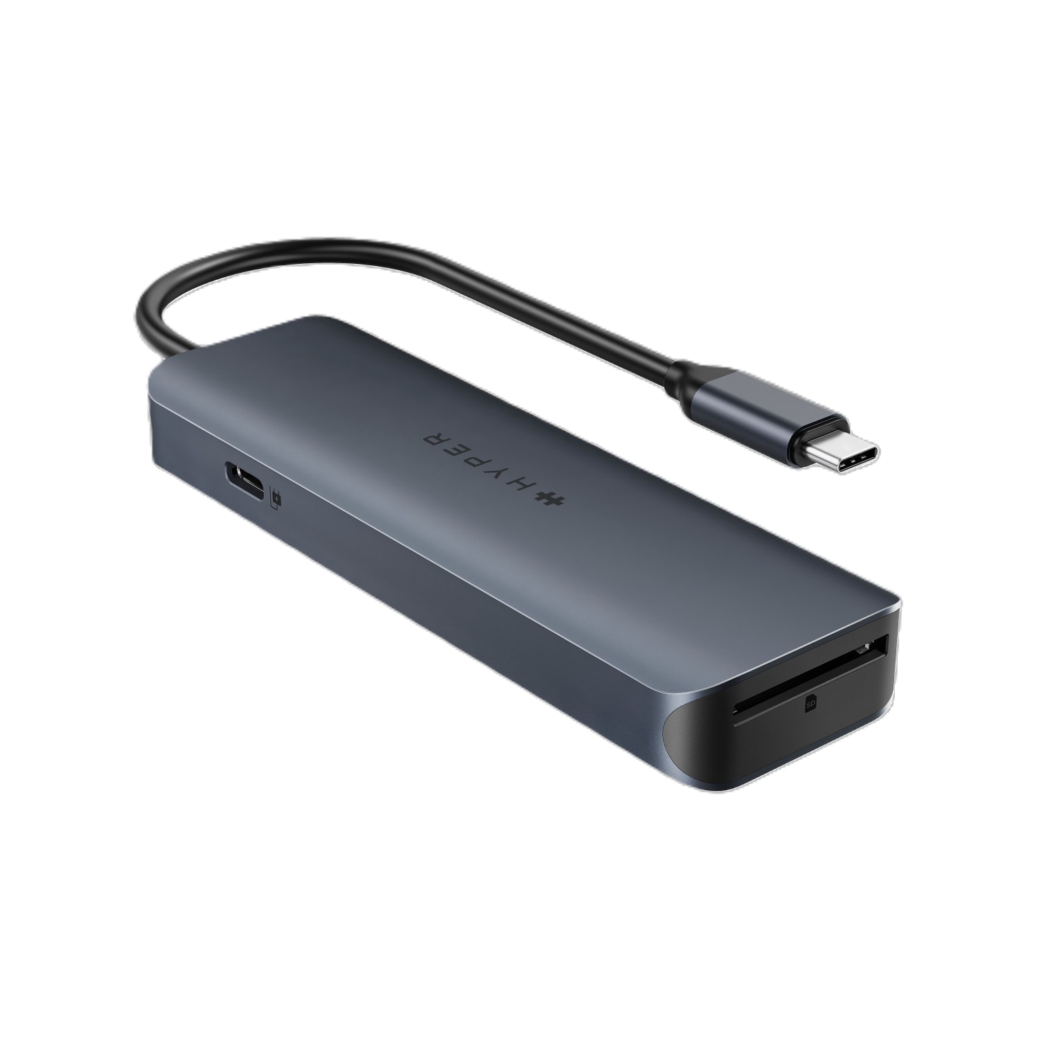 Hyper HyperDrive Next 6 Port USB-C Hub, 5/8inH x 4-9/16inW x 1-1/2inD, Silver, HD4002GL - Image 3