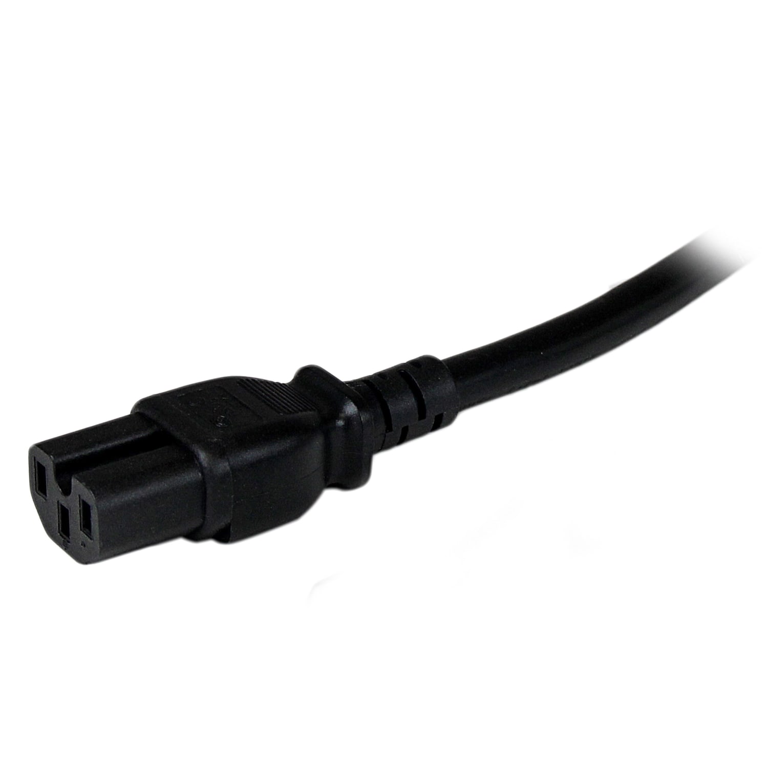StarTech.com 4 ft Heavy Duty 14 AWG Computer Power Cord - NEMA5-15P to C15 - Image 3