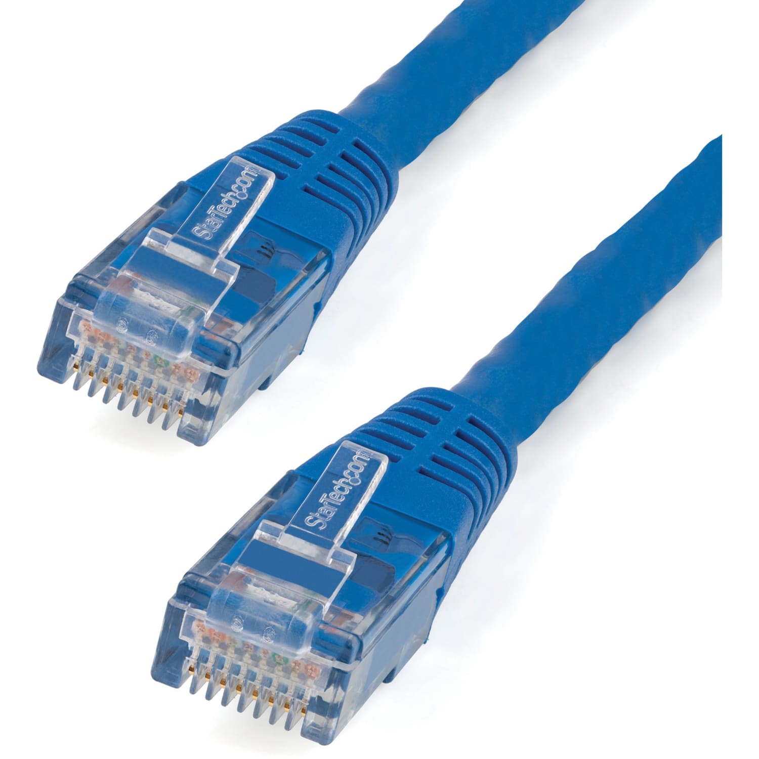 StarTech.com 3ft CAT6 Ethernet Cable - Blue Molded Gigabit - 100W PoE UTP 650MHz - Category 6 Patch Cord UL Certified Wiring/TIA - C6PATCH3BL - Image 3