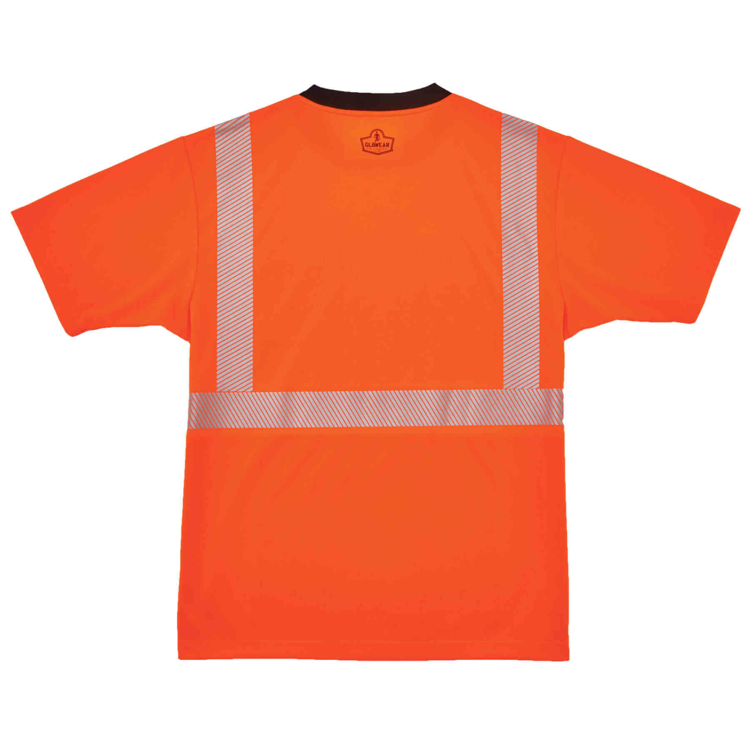 Ergodyne GloWear 8280BK Type R Class 2 Performance T-Shirt, X-Large, Orange - Image 3