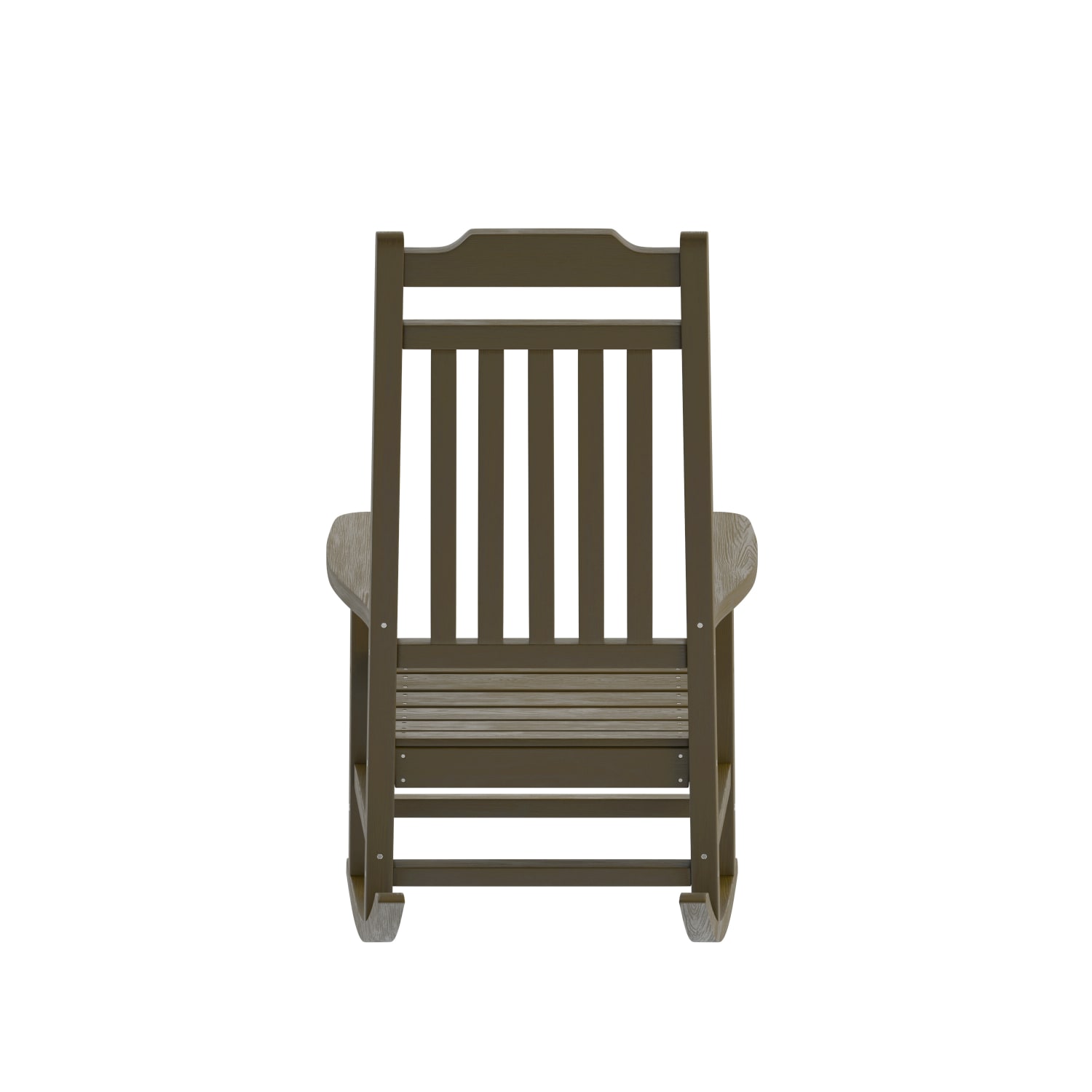 Flash Furniture Winston All Weather Rocking Chair Mahogany PopularChairscom