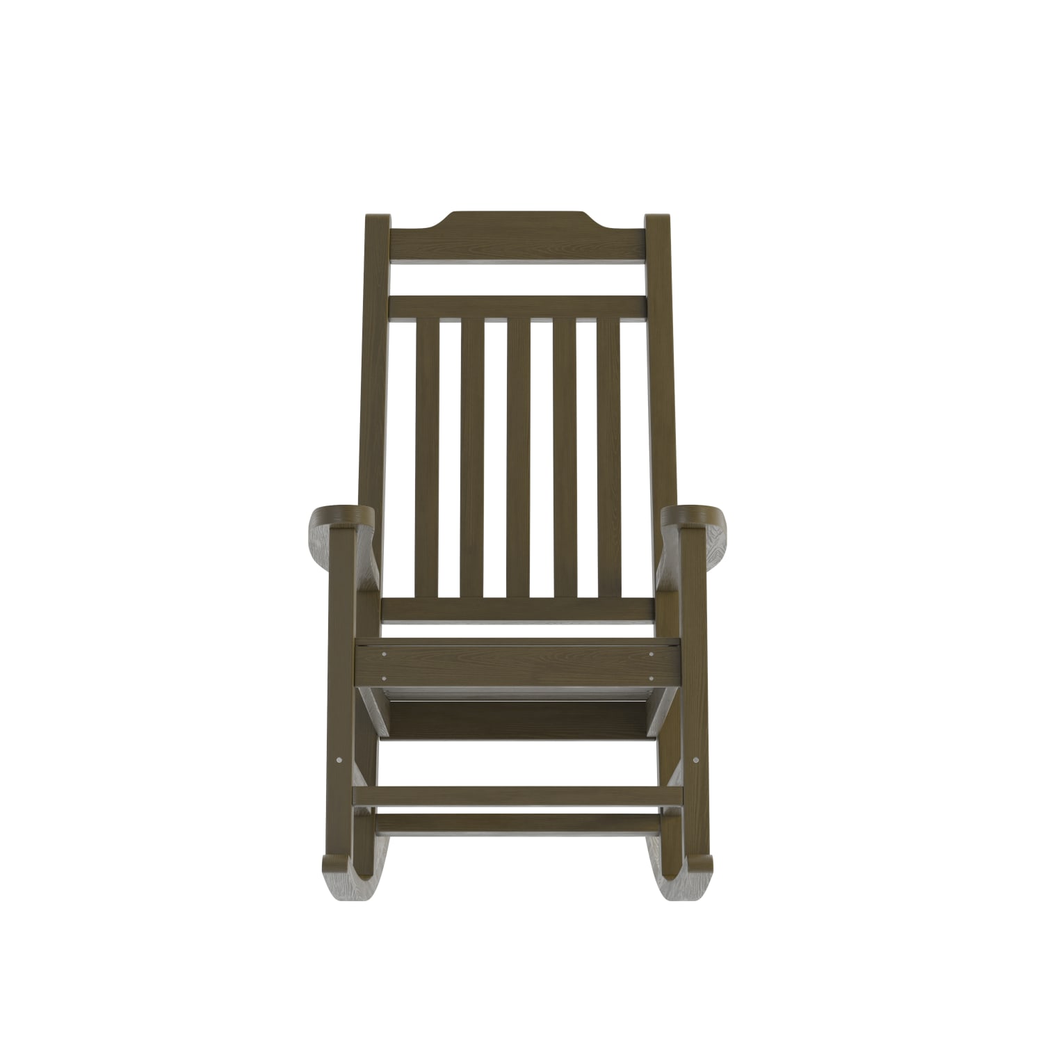 Flash Furniture Winston All Weather Rocking Chair Mahogany PopularChairscom