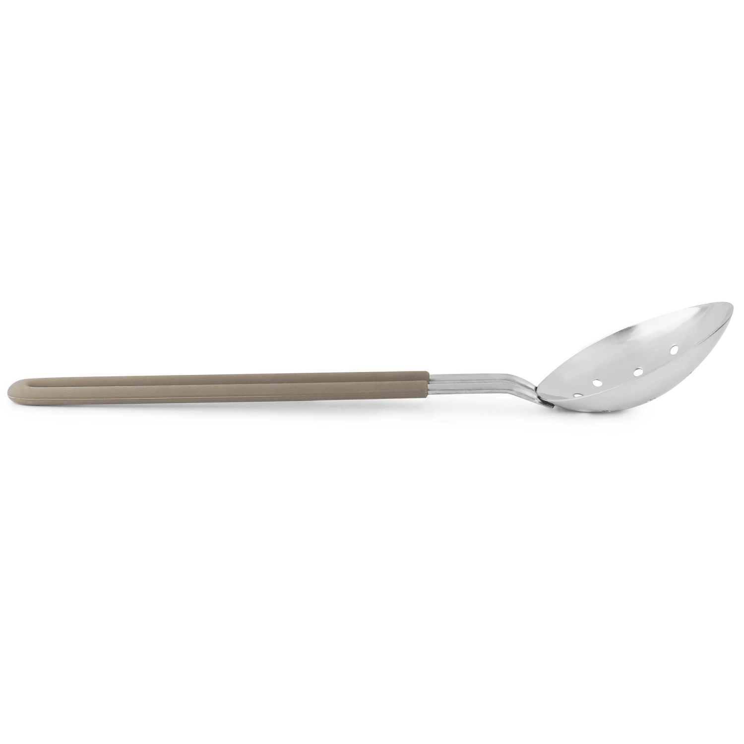 Martha Stewart Everyday Slotted Spoon, Taupe - Image 6