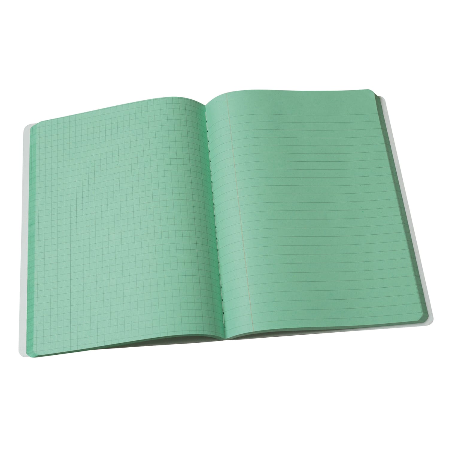 Pacon Dual Ruled Composition Books, 1/4in Grid And 3/8in (Wide) 9-3/4in x 7-1/2in, Green, 100 Sheets, Pack Of 6 Books - Image 5