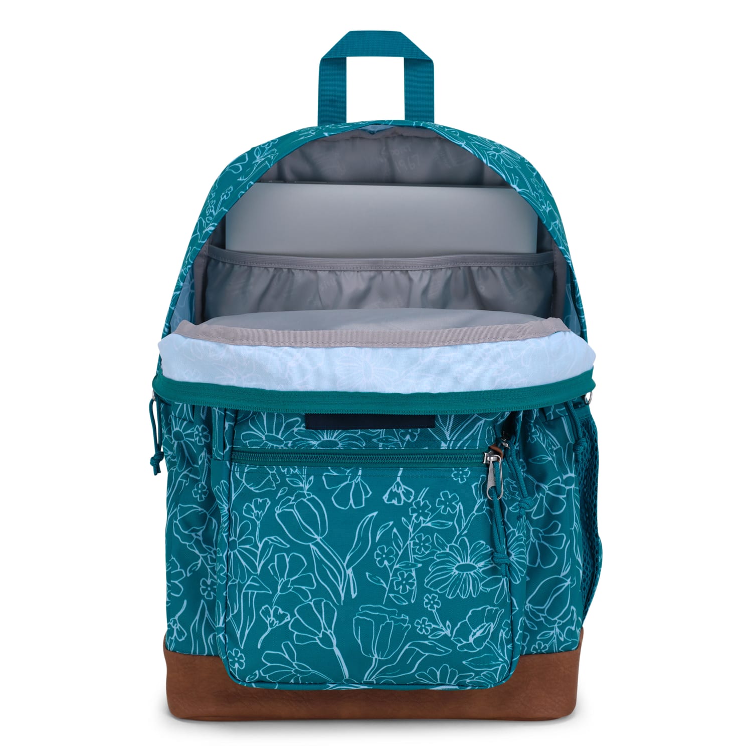 JanSport Cool Student Backpack With 15in Laptop Pocket, Delightful Daisies - Image 4