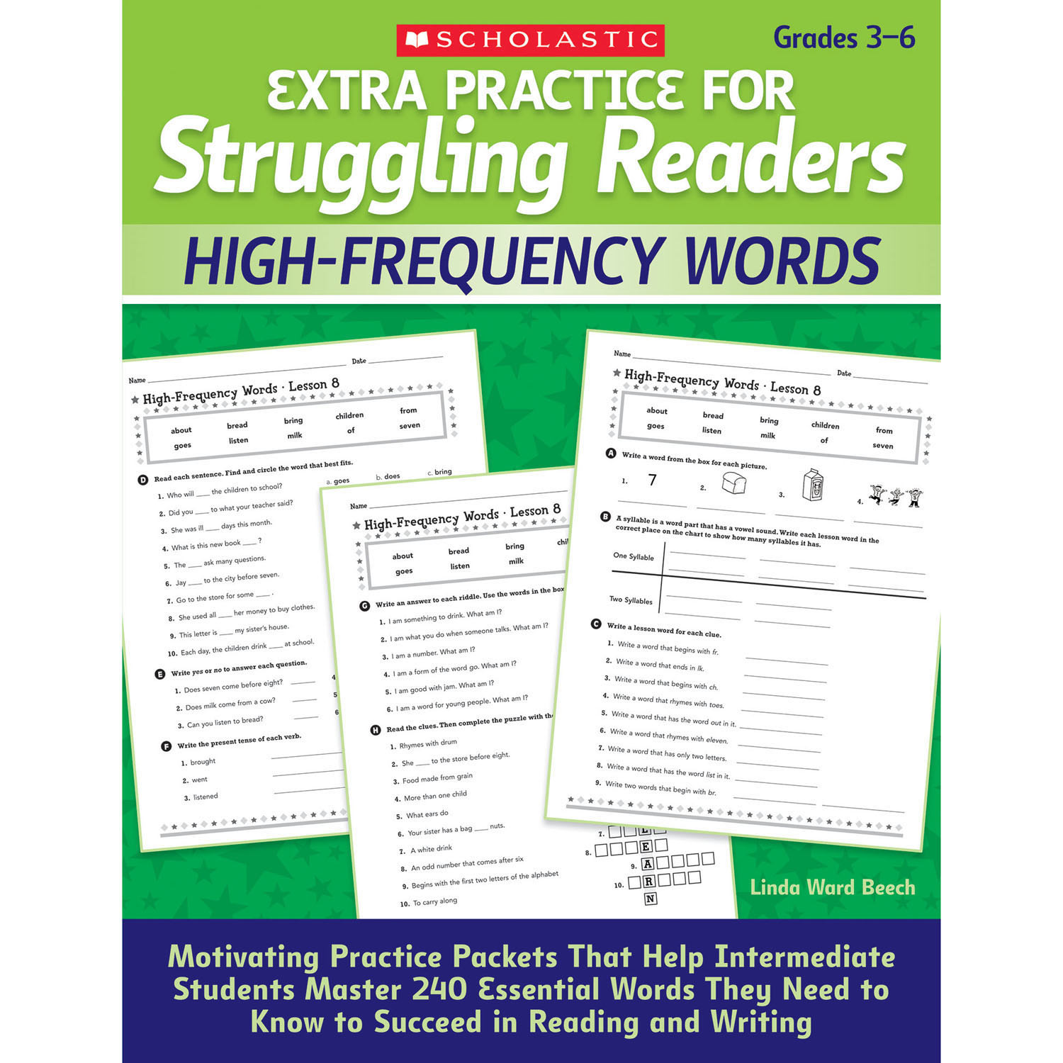 Scholastic Teacher Resources Extra Practice For Struggling Readers Bundle, Grades 3 To 6 - Image 4
