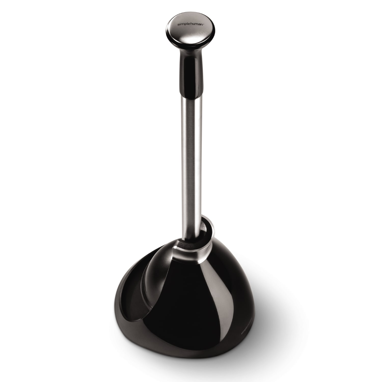 simplehuman Toilet Plunger, Black - Image 3