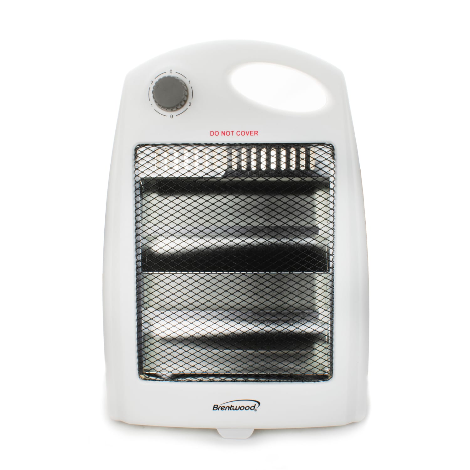 Brentwood 800-Watt Portable Space Heater, 6in x 6in, White - Image 5
