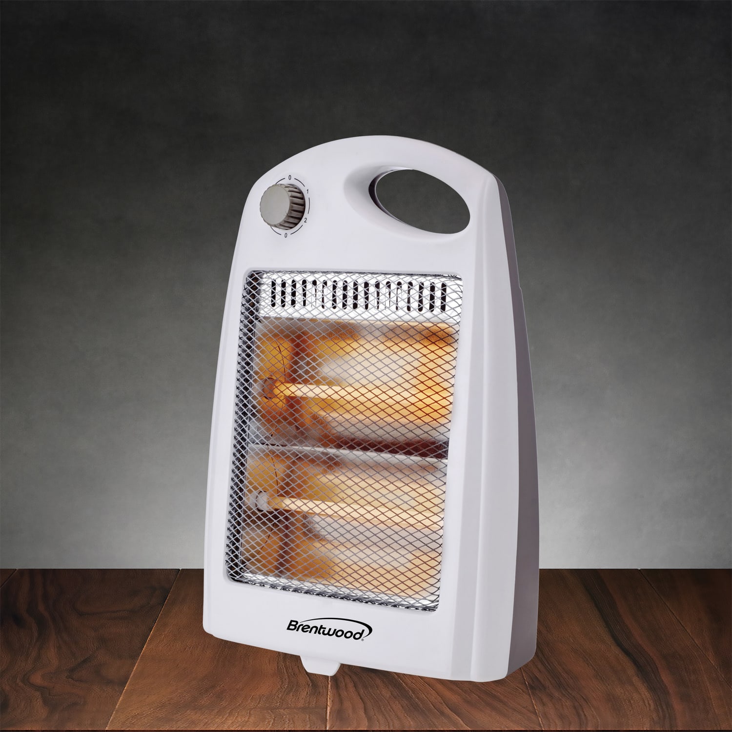Brentwood 800-Watt Portable Space Heater, 6in x 6in, White - Image 6