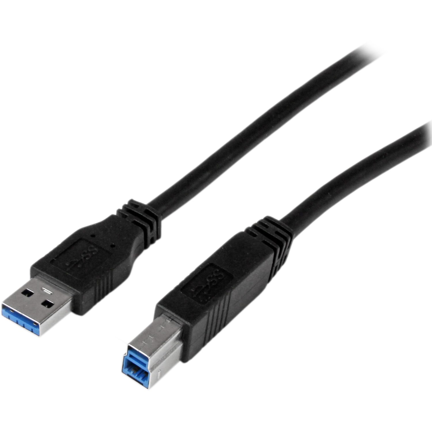 StarTech.com 1m (3ft) Certified SuperSpeed USB 3.0 A to B Cable - M/M - 3.28 ft USB Data Transfer Cable  - USB3CAB1M - Image 6