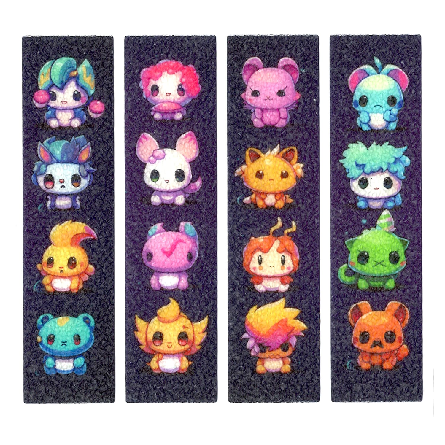 The Pencil Grip Zen Strips Mega Packs Sand Cuties Set 8, 40 Strips - Image 3