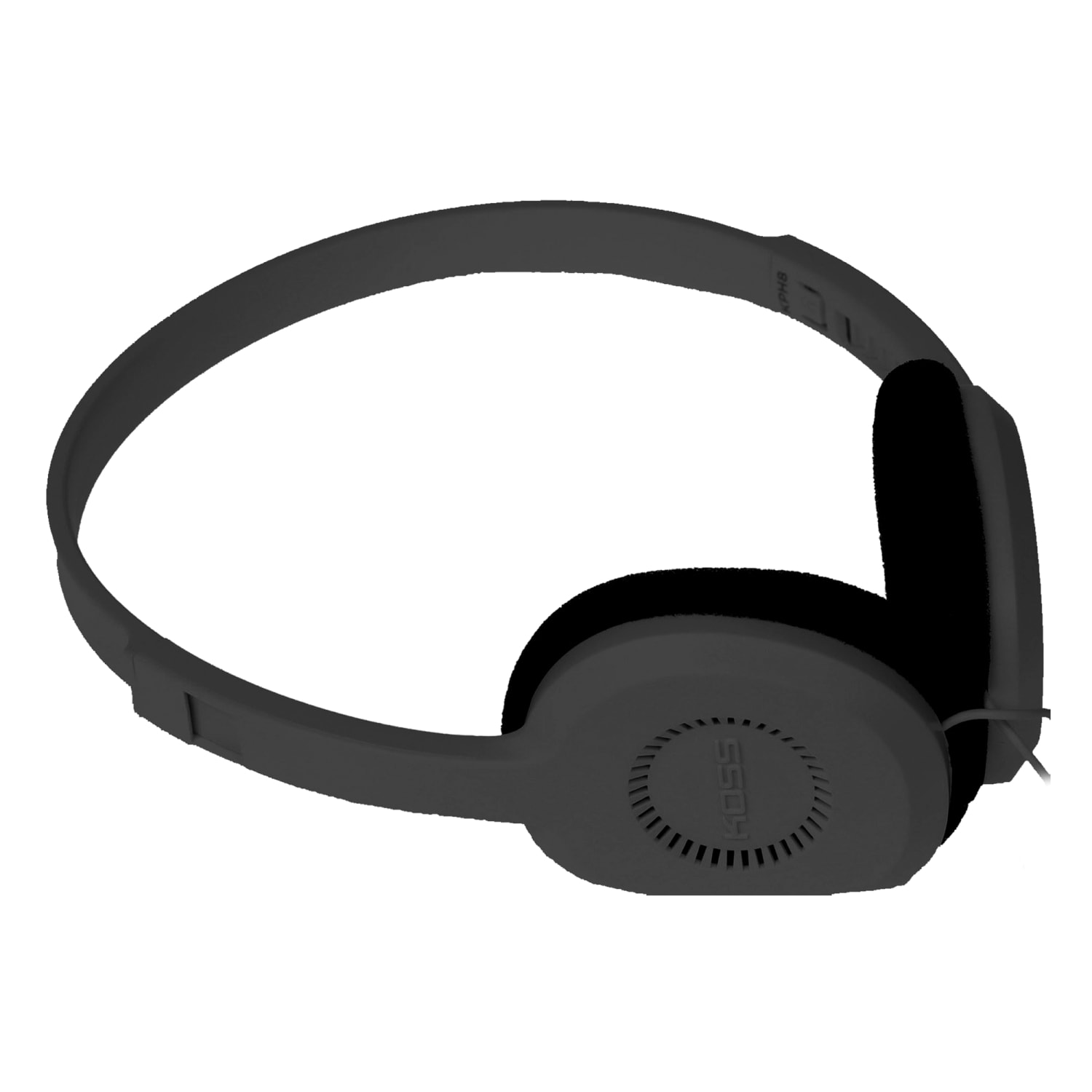 Koss KPH8 On-Ear Headphones, Black, 195603.101 - Image 4