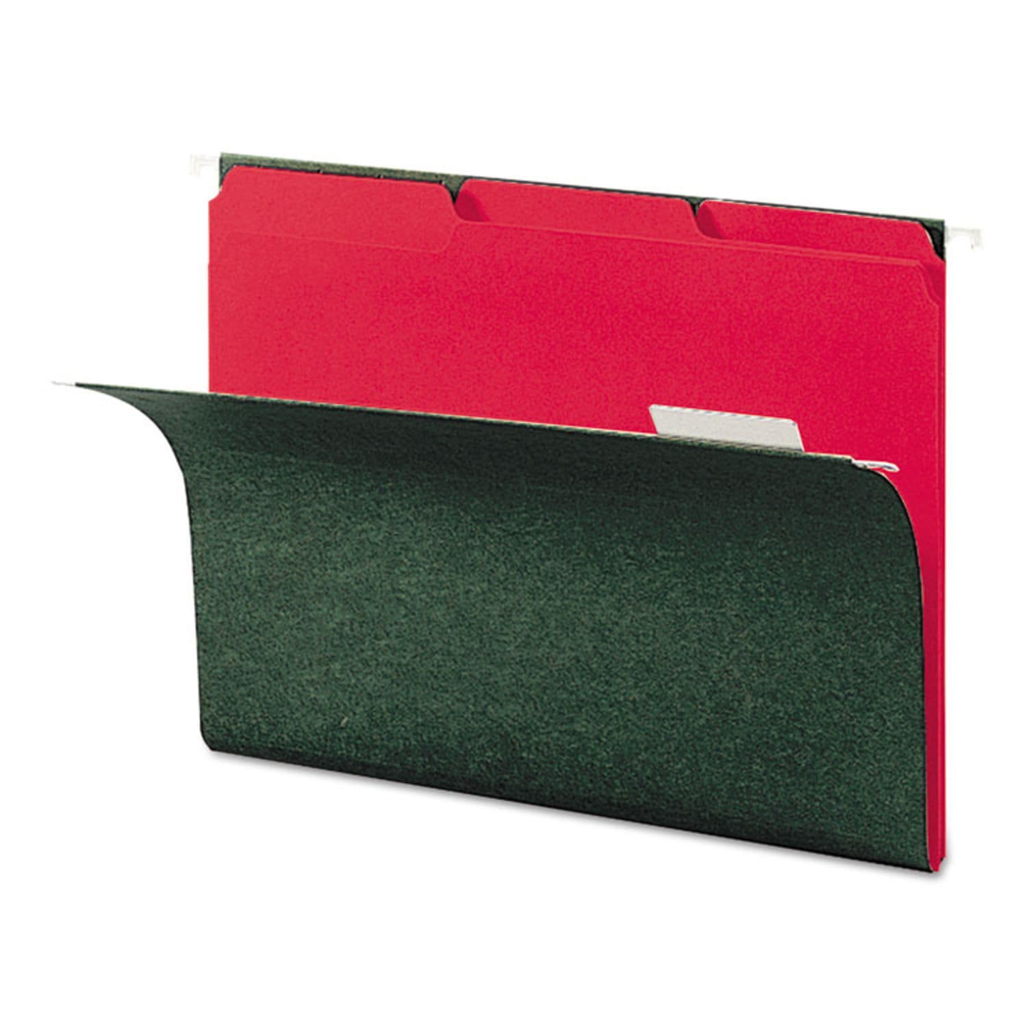 Smead Interior Folders, Letter Size, Red, Box Of 100 - Image 4