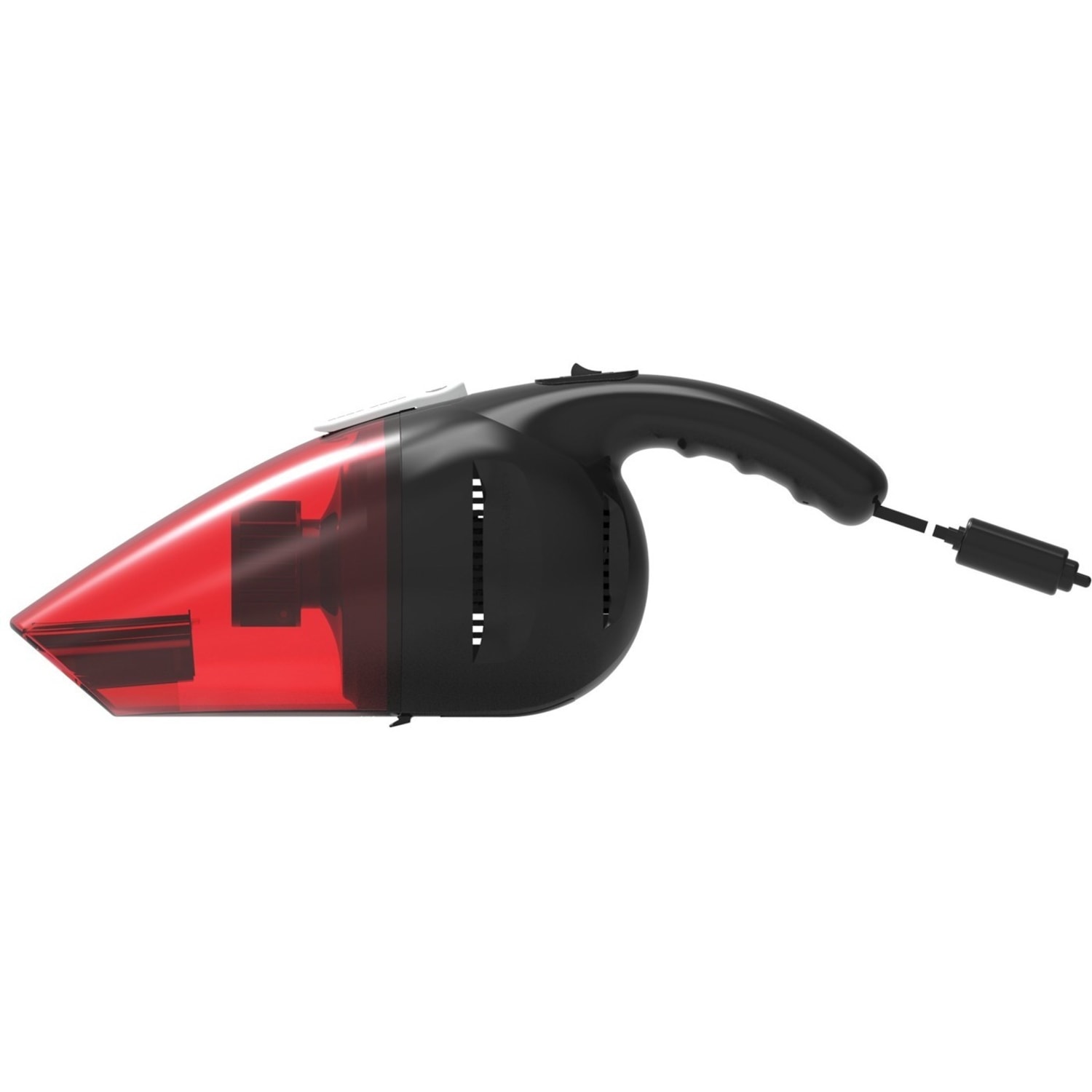 Koblenz Hand Vac - Crevice Tool - 9.80 ft Cable Length - Translucent Red, Black - Image 3