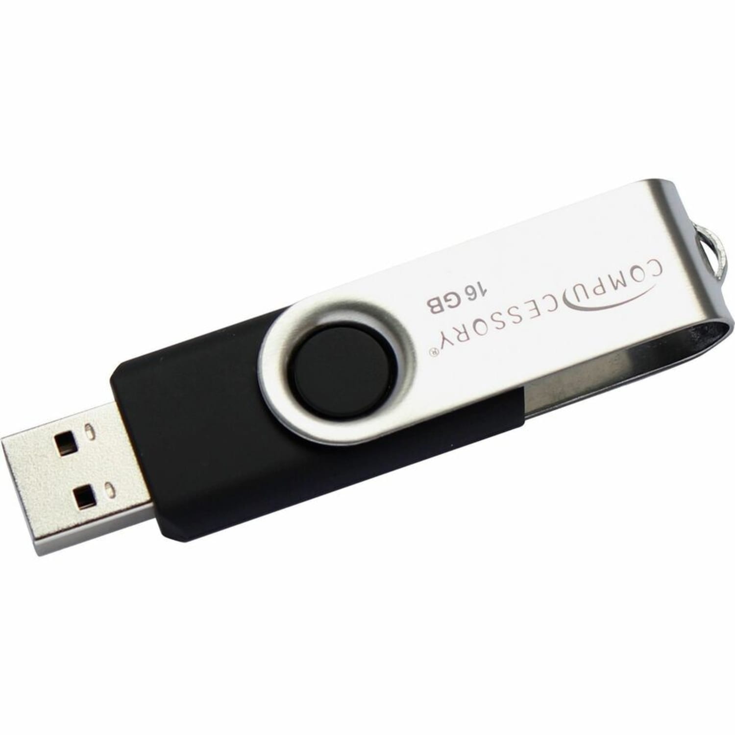 Compucessory Password Protected USB Flash Drives - 16 GB - USB 2.0 - 12 MB/s Read Speed - 5 MB/s Write Speed - Aluminum - 1 Year Warranty - 1 Each - Image 5