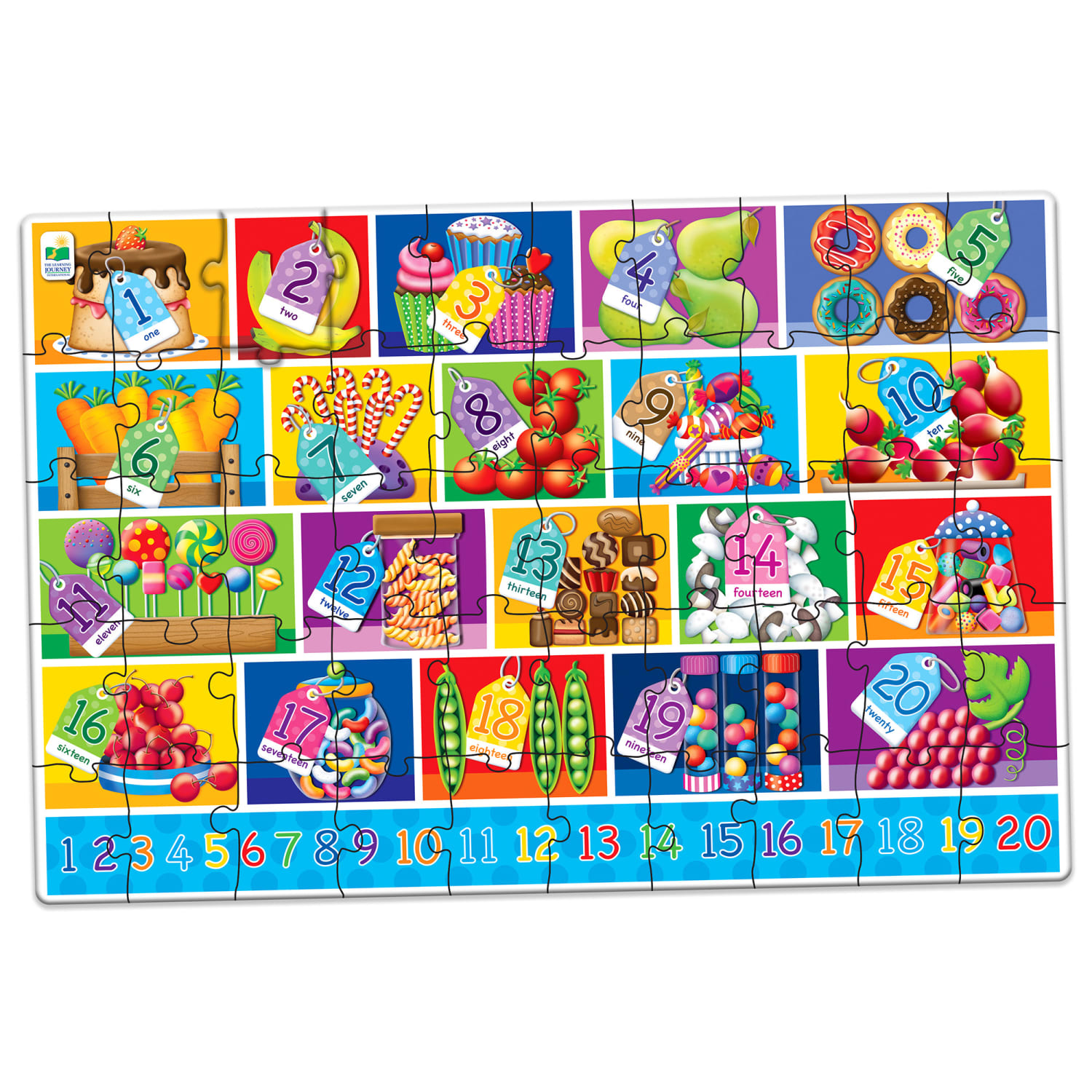 The Learning Journey Jumbo Floor Puzzles - Numbers - Image 3