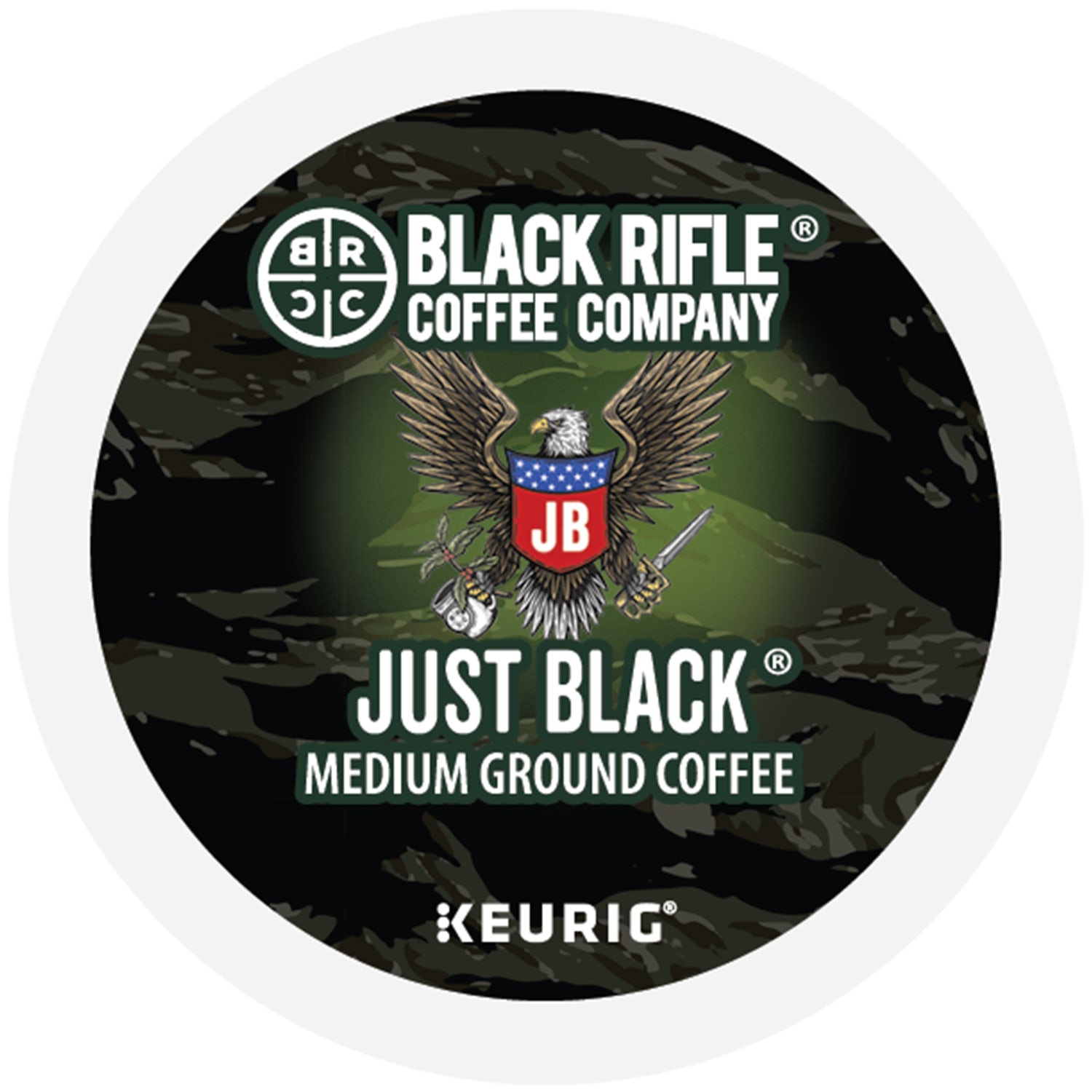 Keurig Black Rifle Coffee Company K-Cup Pods, Just Black, Medium Roast, Pack Of 22 Pods - Image 4