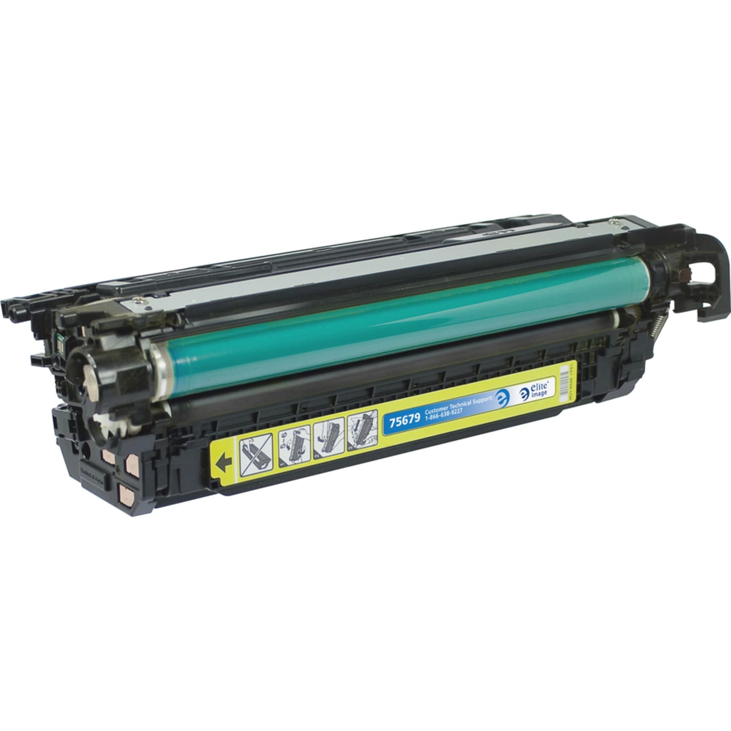 Elite Image Remanufactured Yellow Toner Cartridge Replacement For HP 648A, CE262A - Image 3