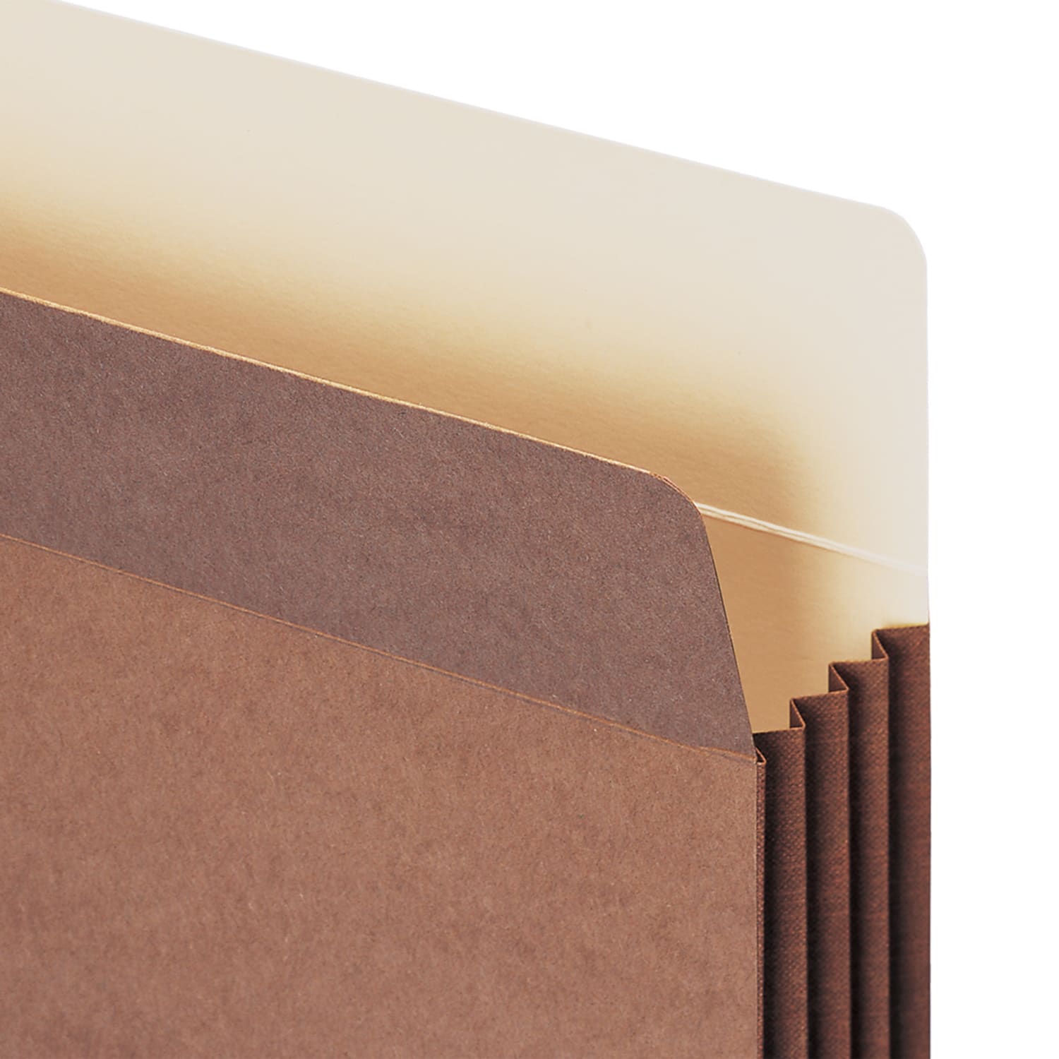 Smead TUFF Pocket File Pockets, 3 1/2in Expansion, 9 1/2in x 14 3/4in, 30% Recycled, Dark Brown, Pack Of 10 - Image 4